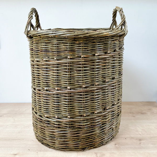 Tall Log Basket