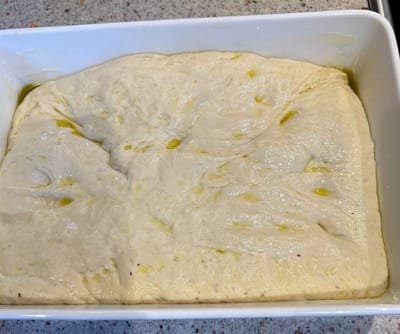 Easy peasy focaccia