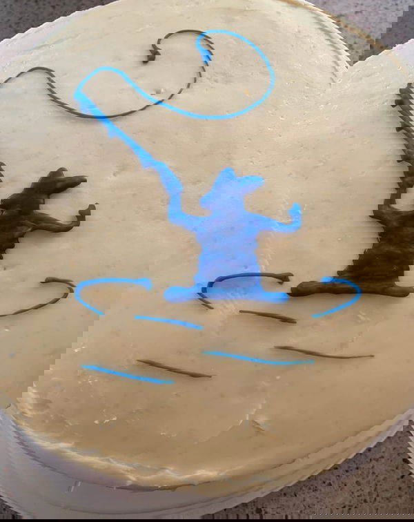 Fly fishing cake