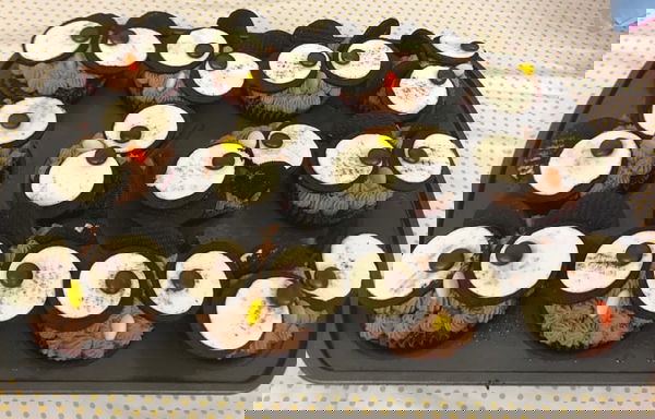 Owelette cupcakes!