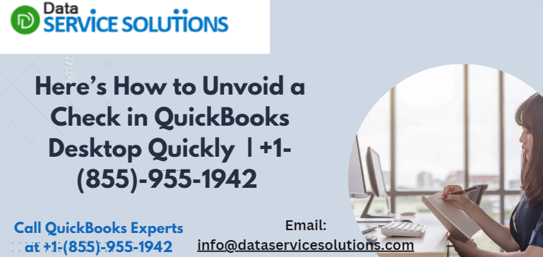 Here’s How to Unvoid a Check in QuickBooks Desktop Quickly