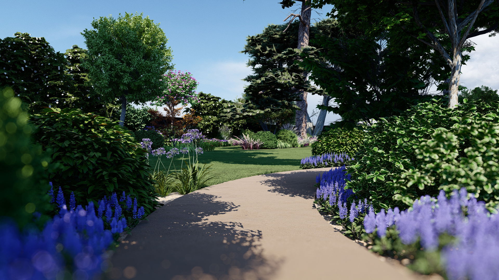 Jardin à l'anglaise