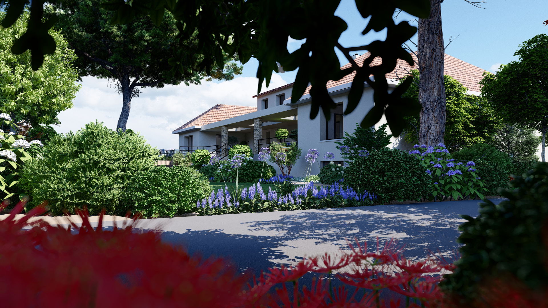 Jardin à l'anglaise