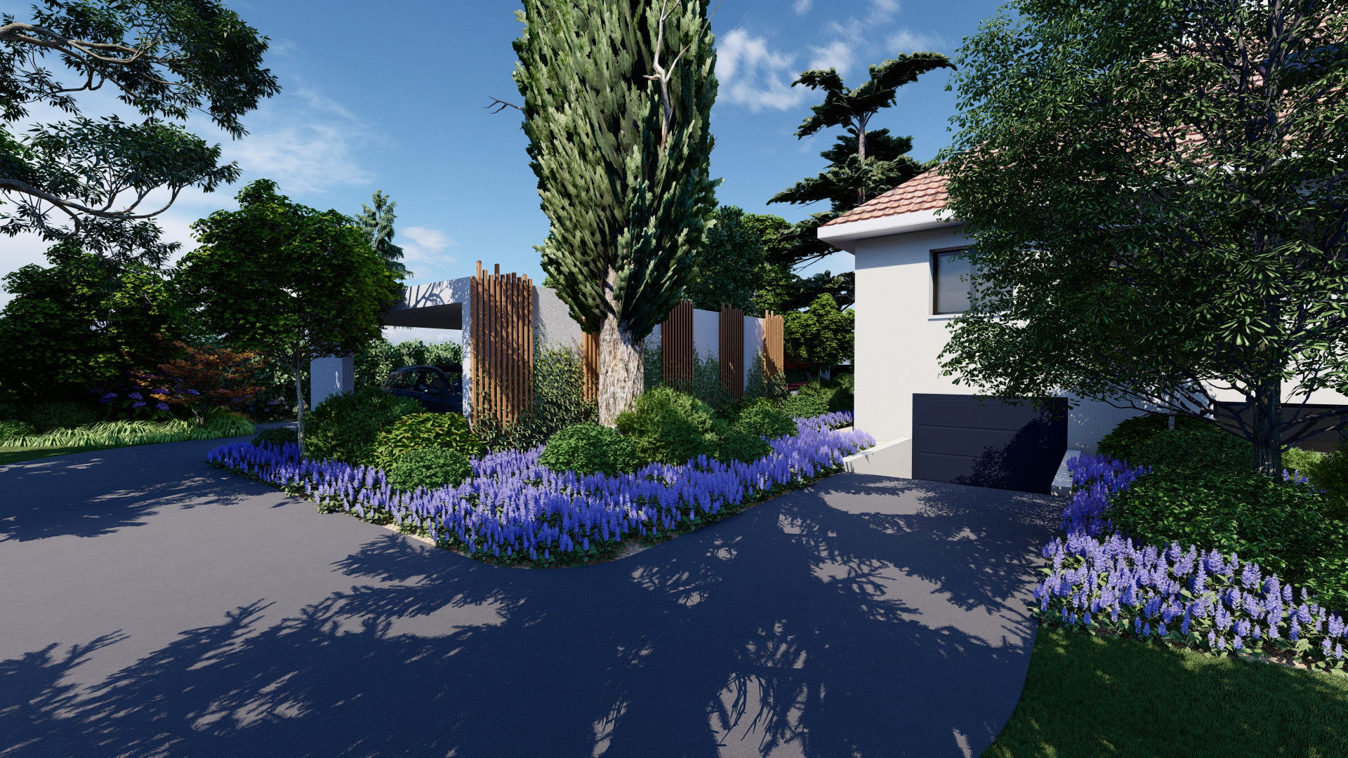 Jardin à l'anglaise