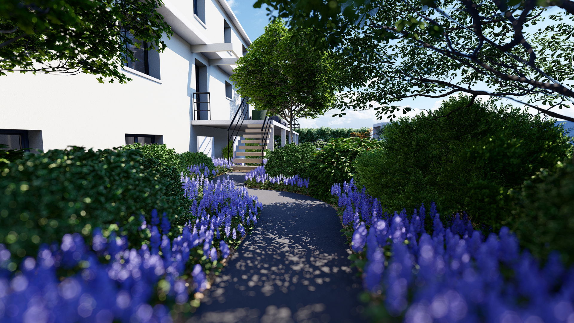 Jardin à l'anglaise