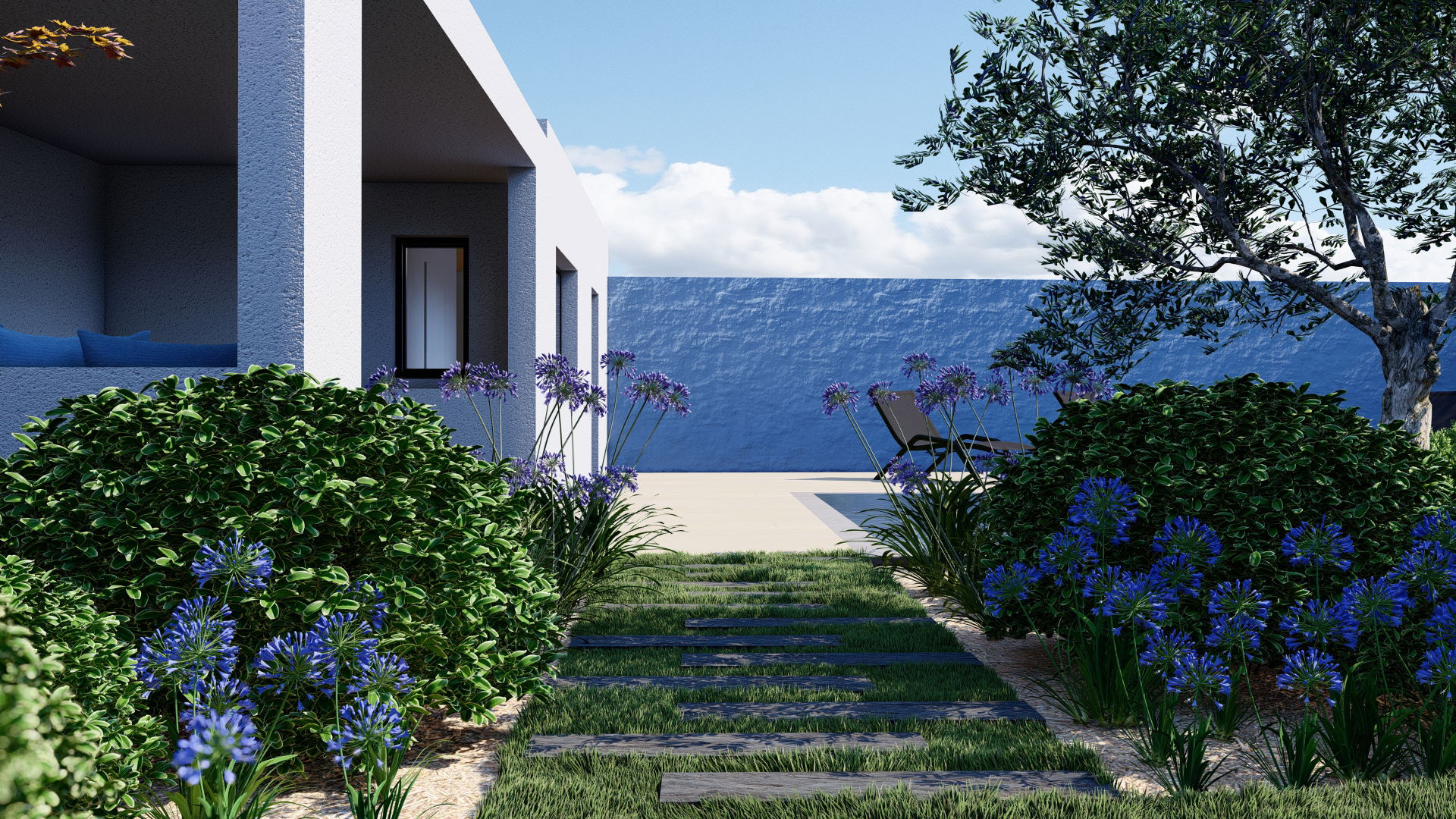 Jardin à l'anglaise