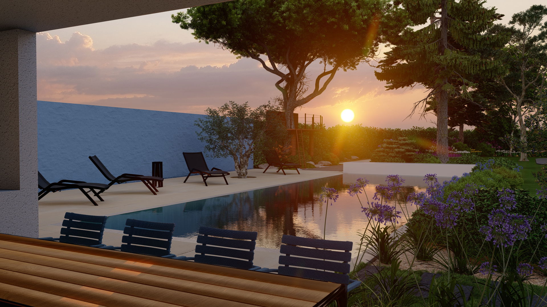 Jardin à l'anglaise