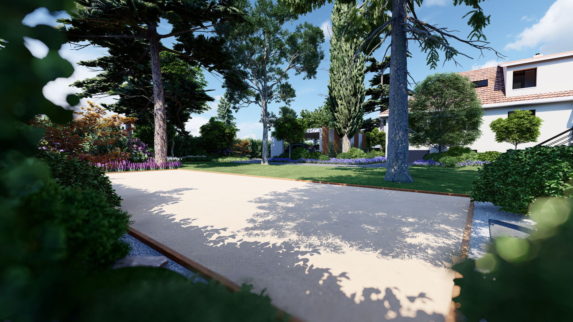 Jardin à l'anglaise