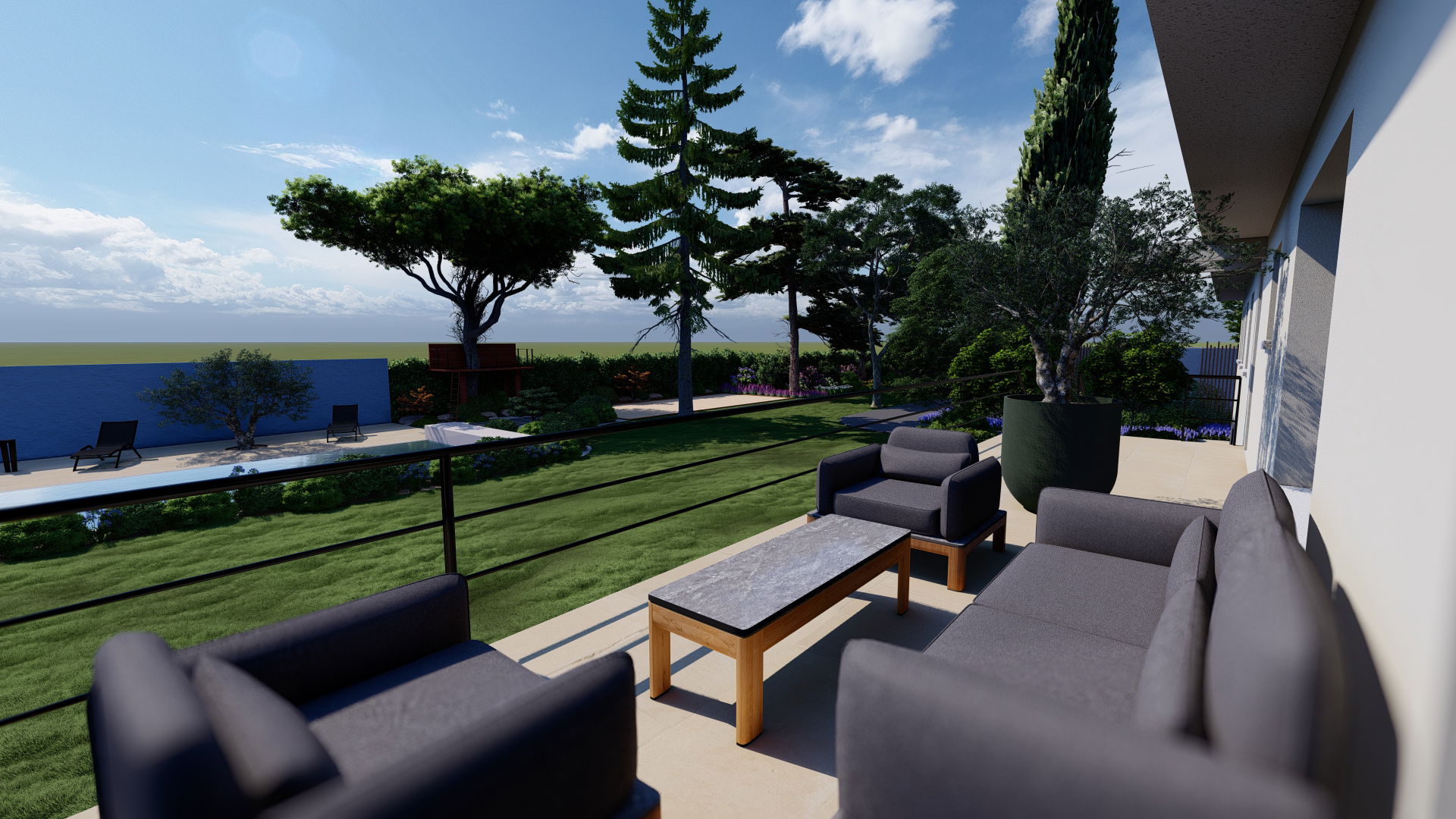 Jardin à l'anglaise