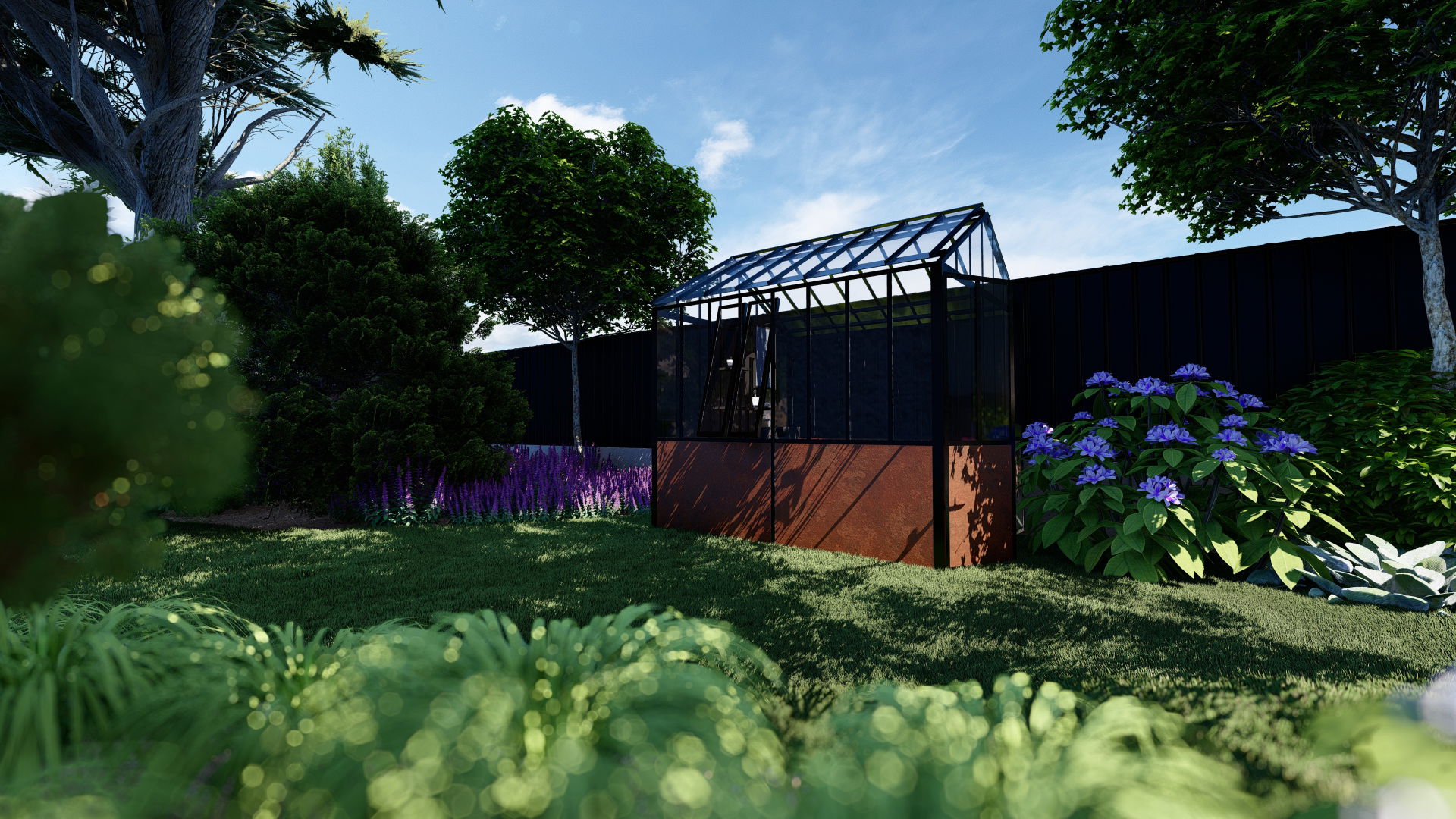 Jardin à l'anglaise