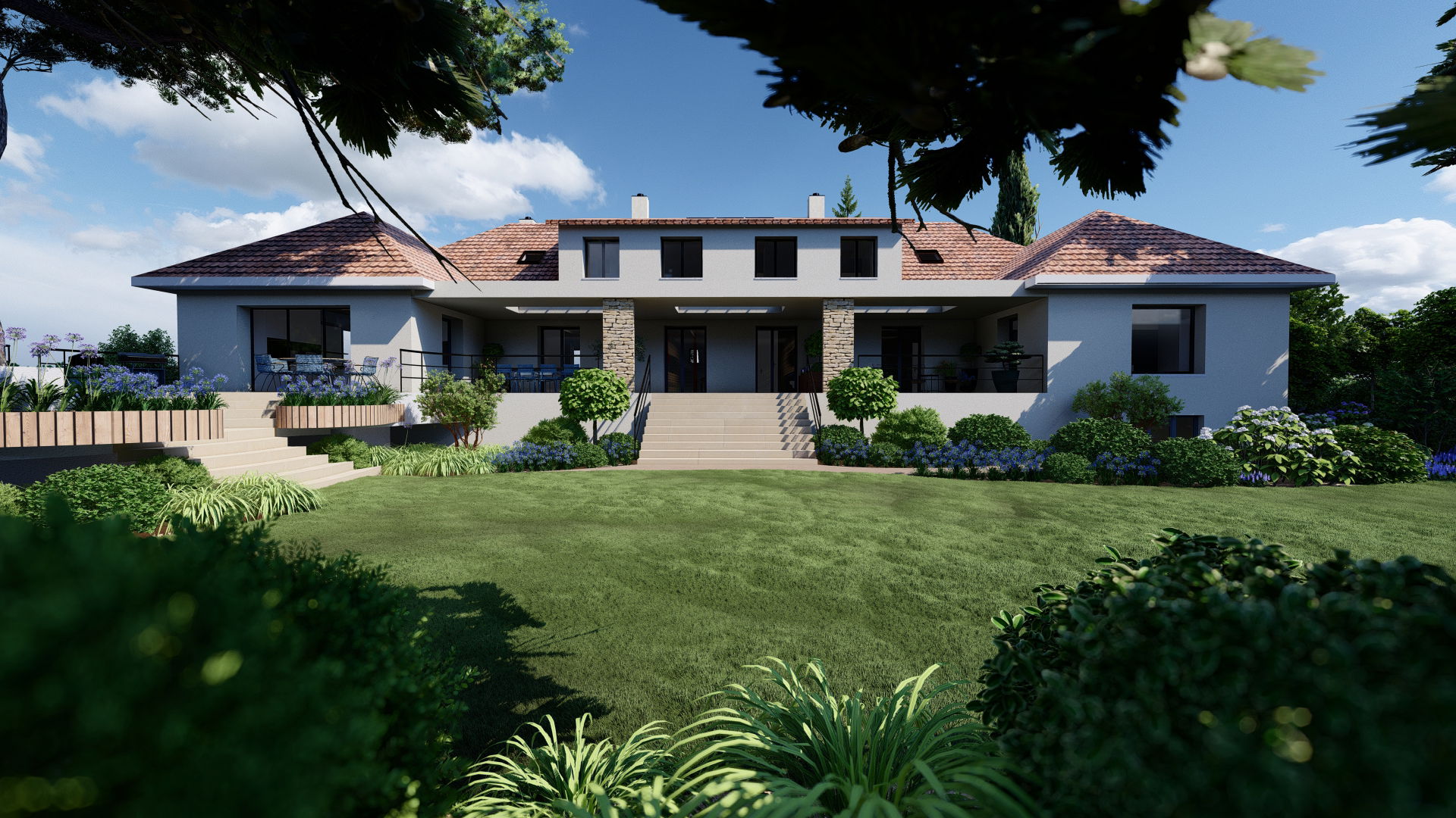 Jardin à l'anglaise