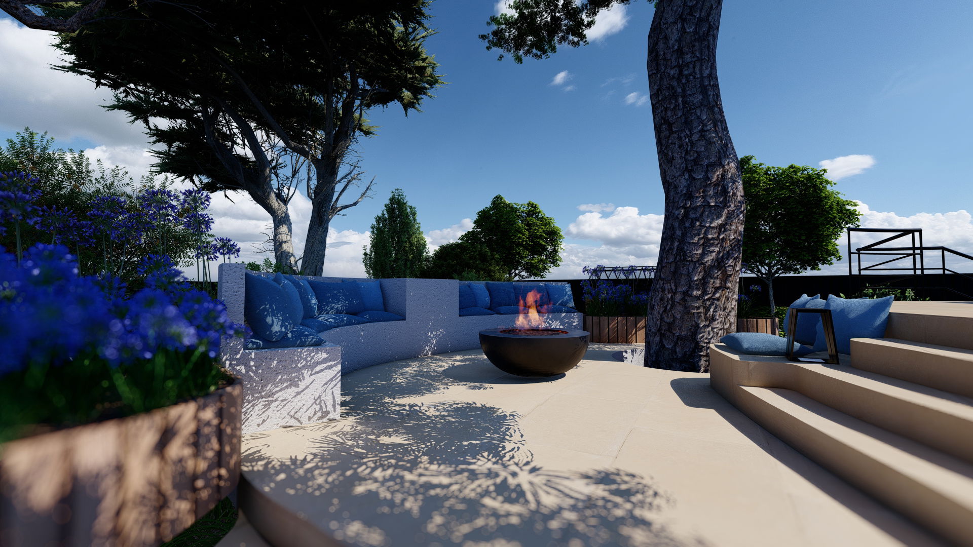 Jardin à l'anglaise