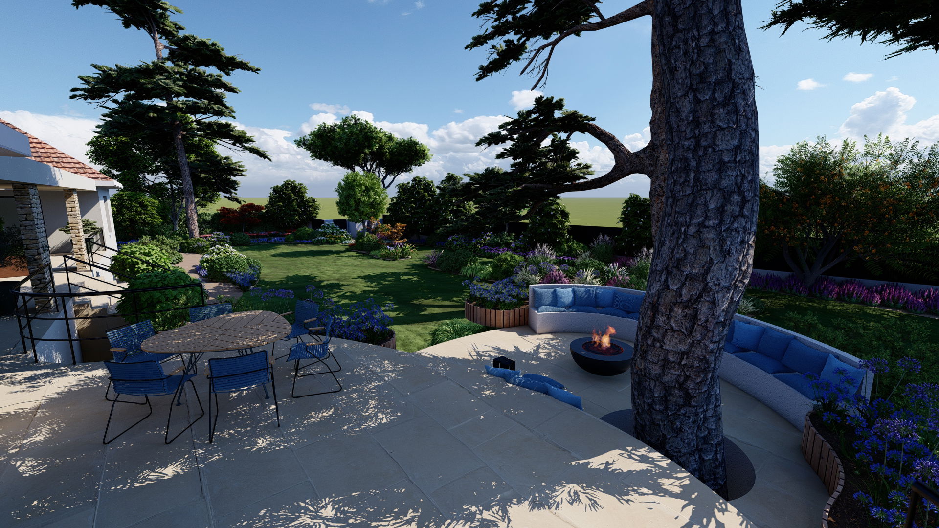 Jardin à l'anglaise