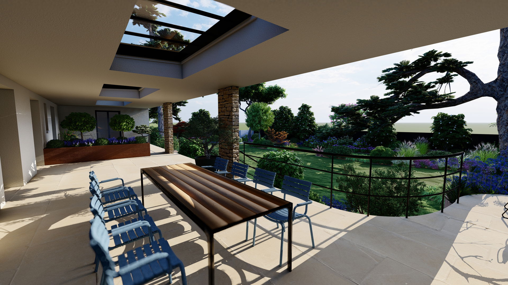 Jardin à l'anglaise