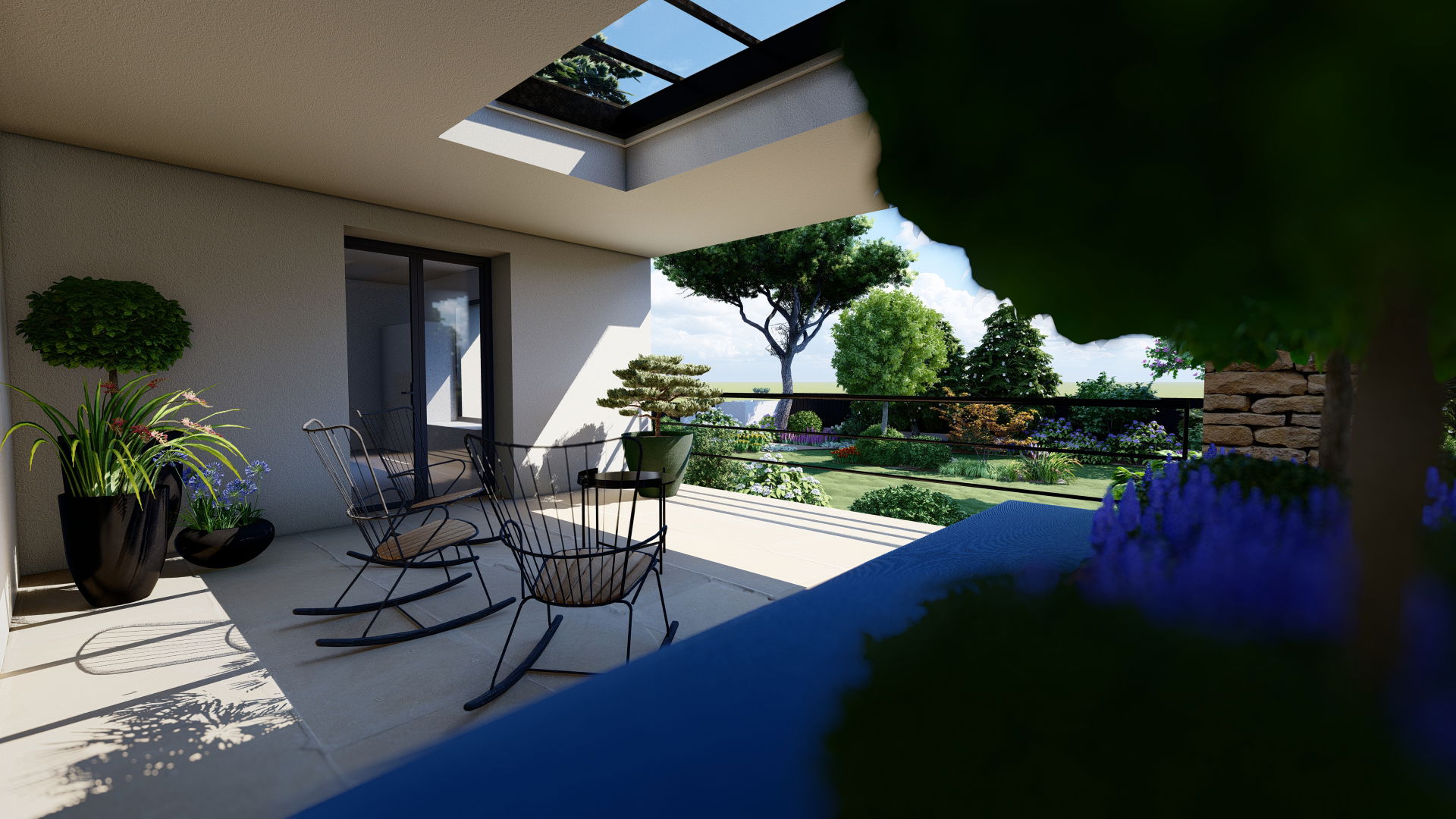 Jardin à l'anglaise