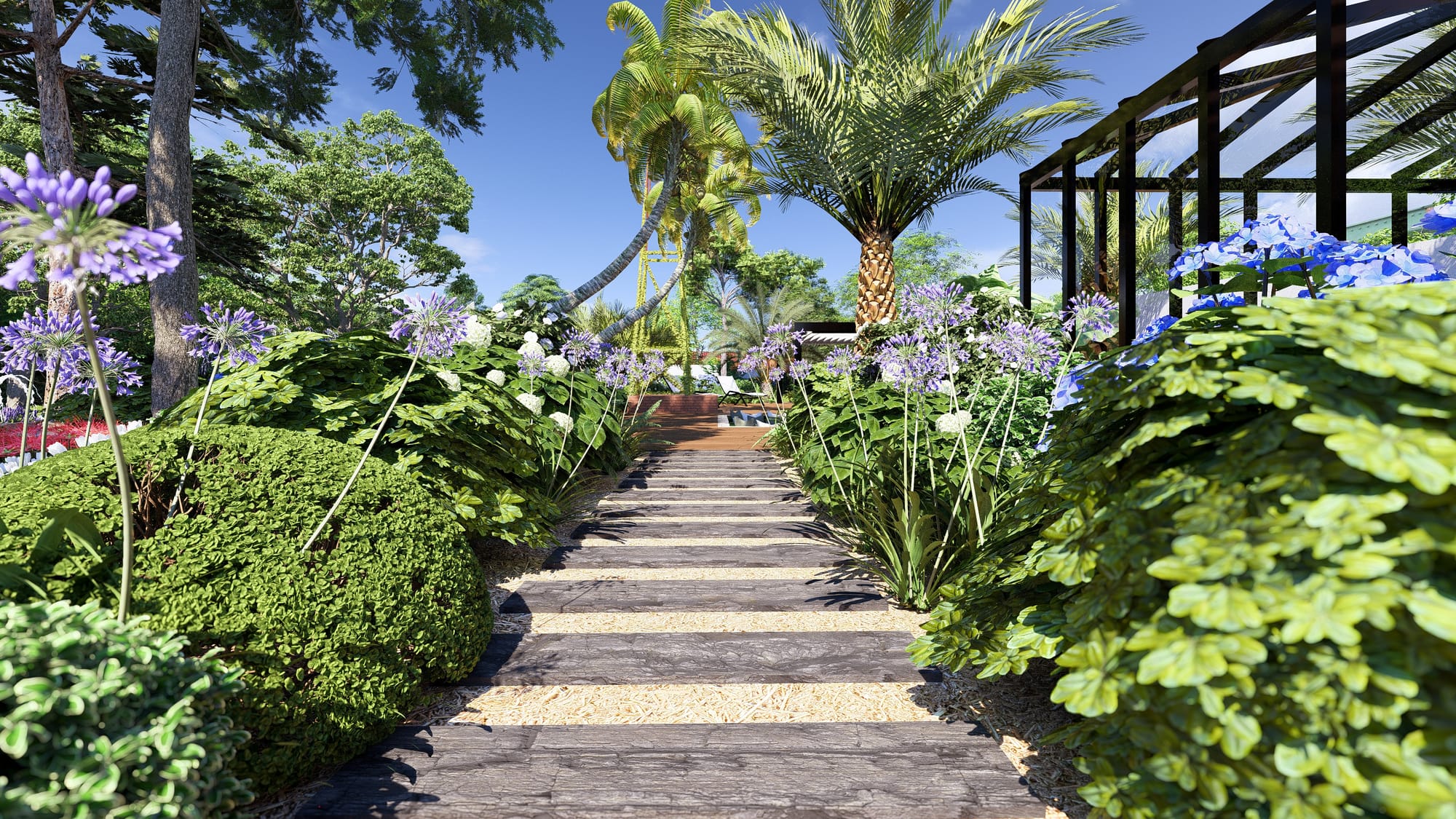 Symbiose entre exotique et bohémien 