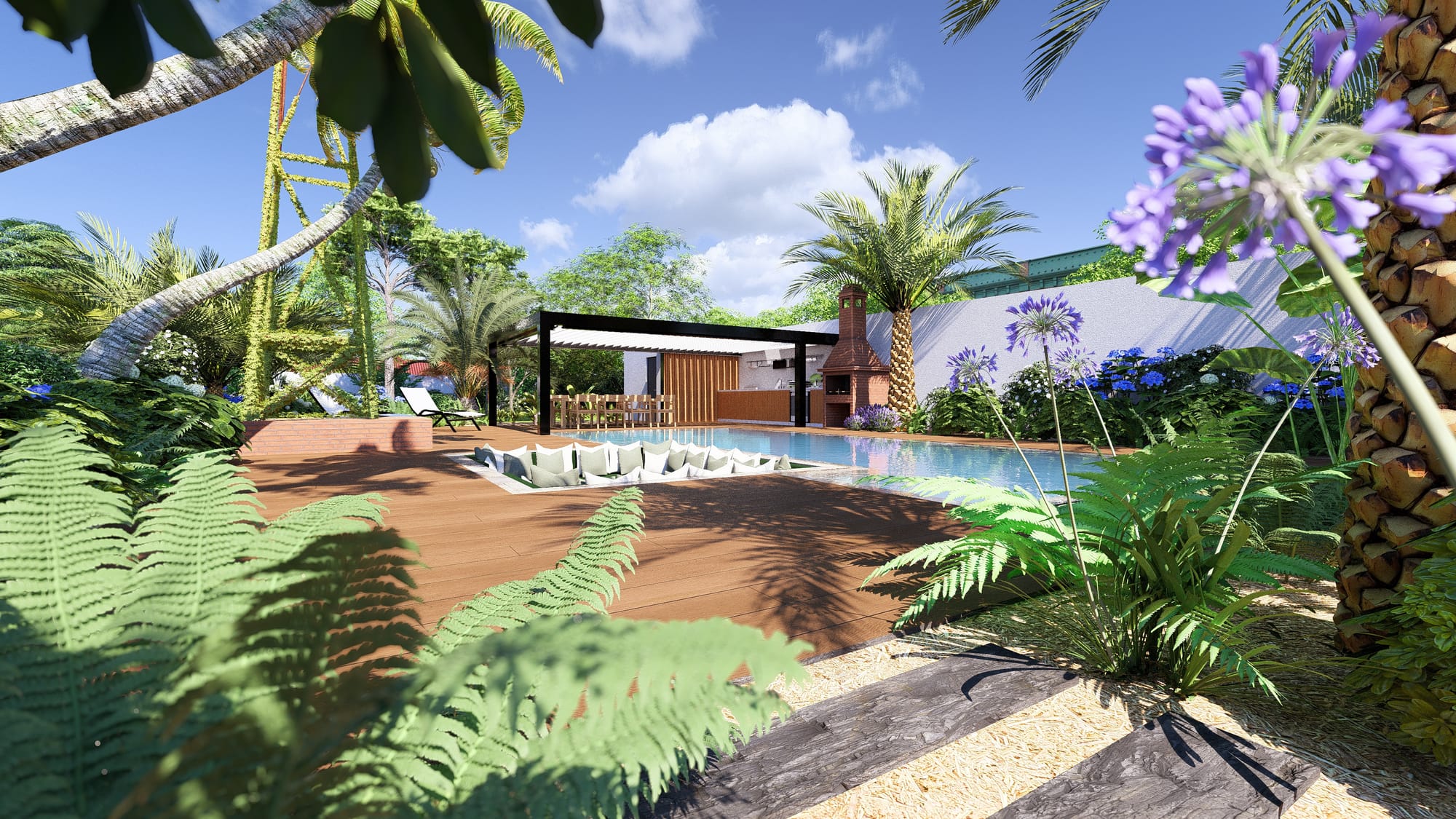 Symbiose entre exotique et bohémien 