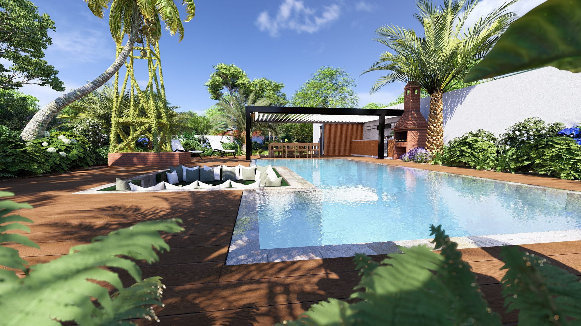 Symbiose entre exotique et bohémien 