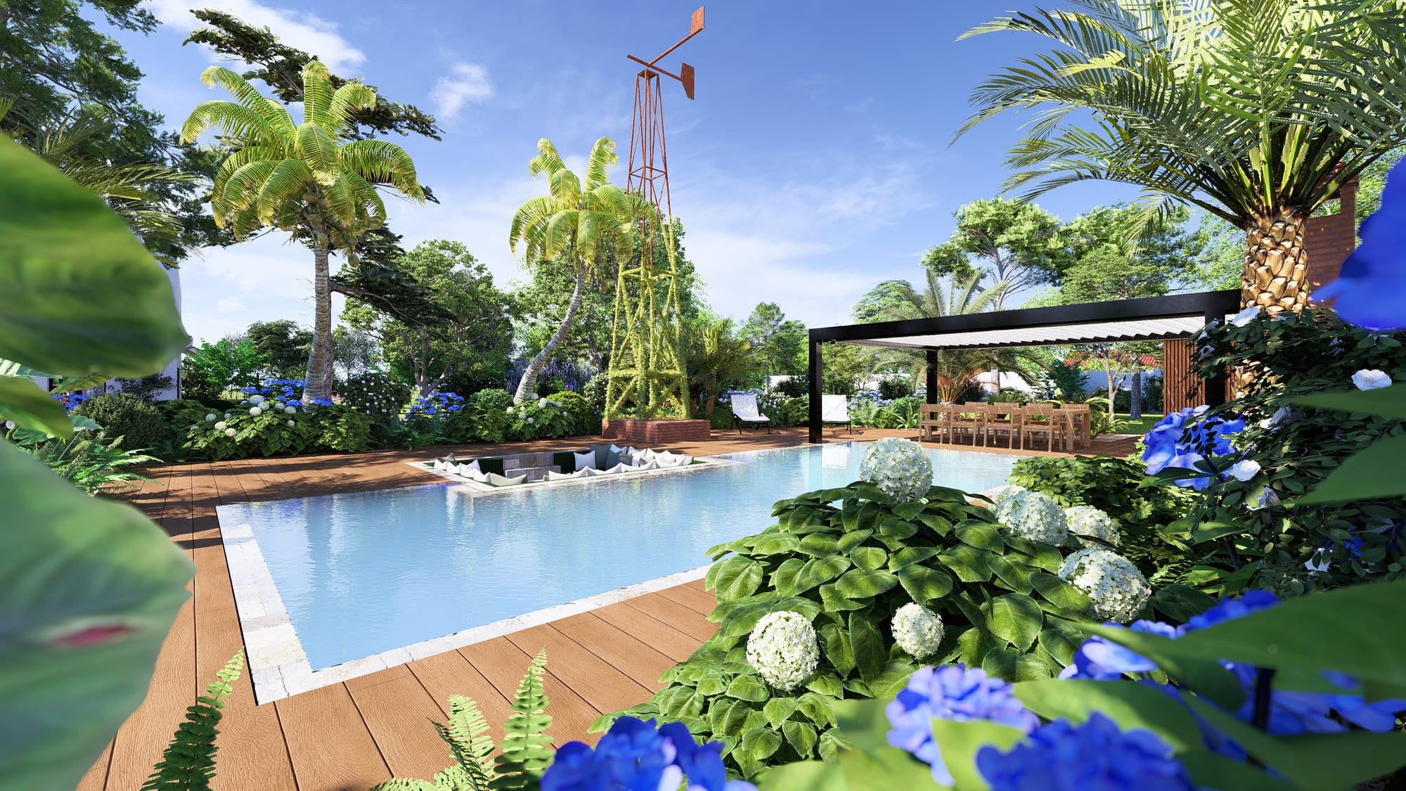 Symbiose entre exotique et bohémien 