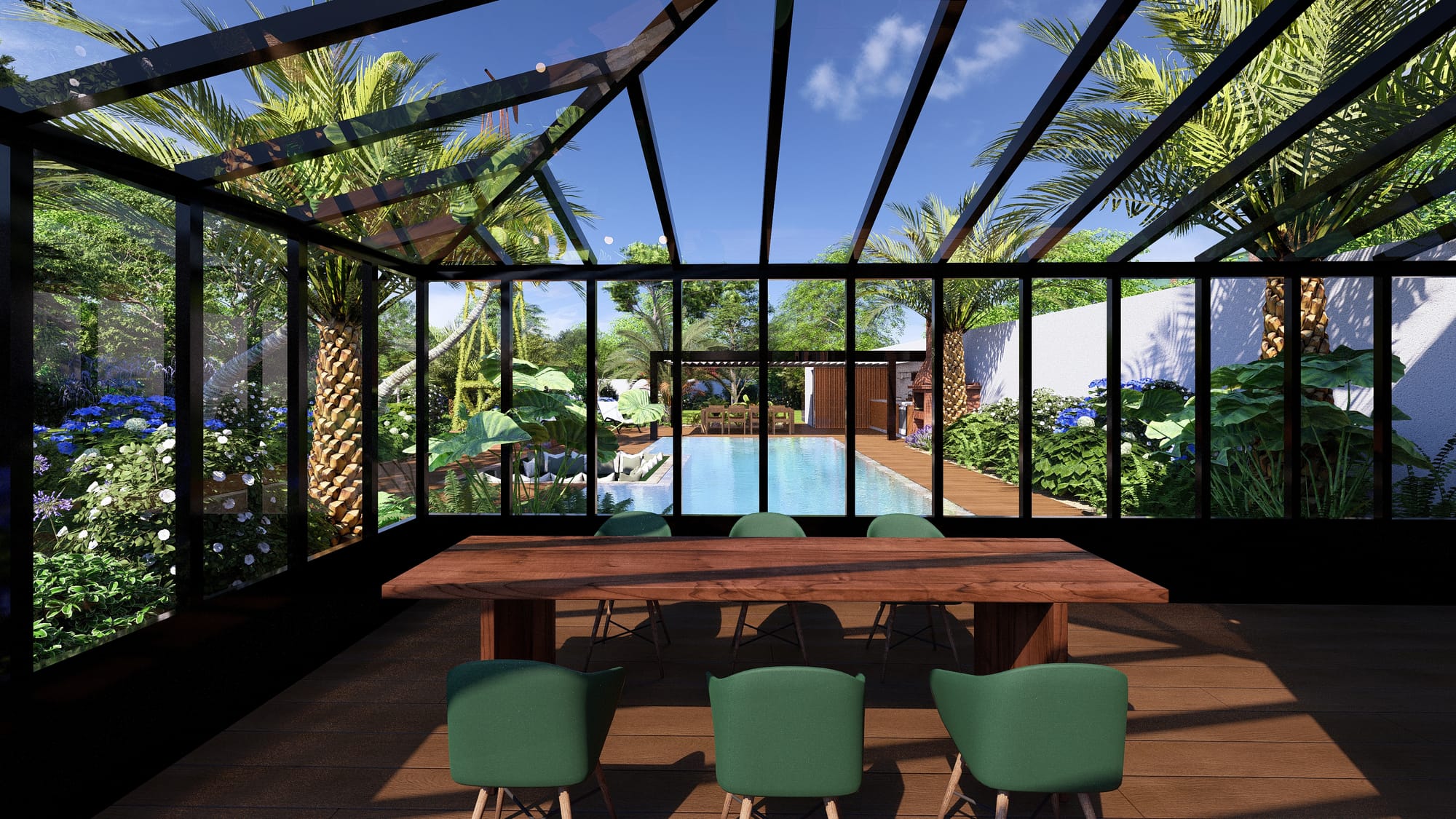 Symbiose entre exotique et bohémien 