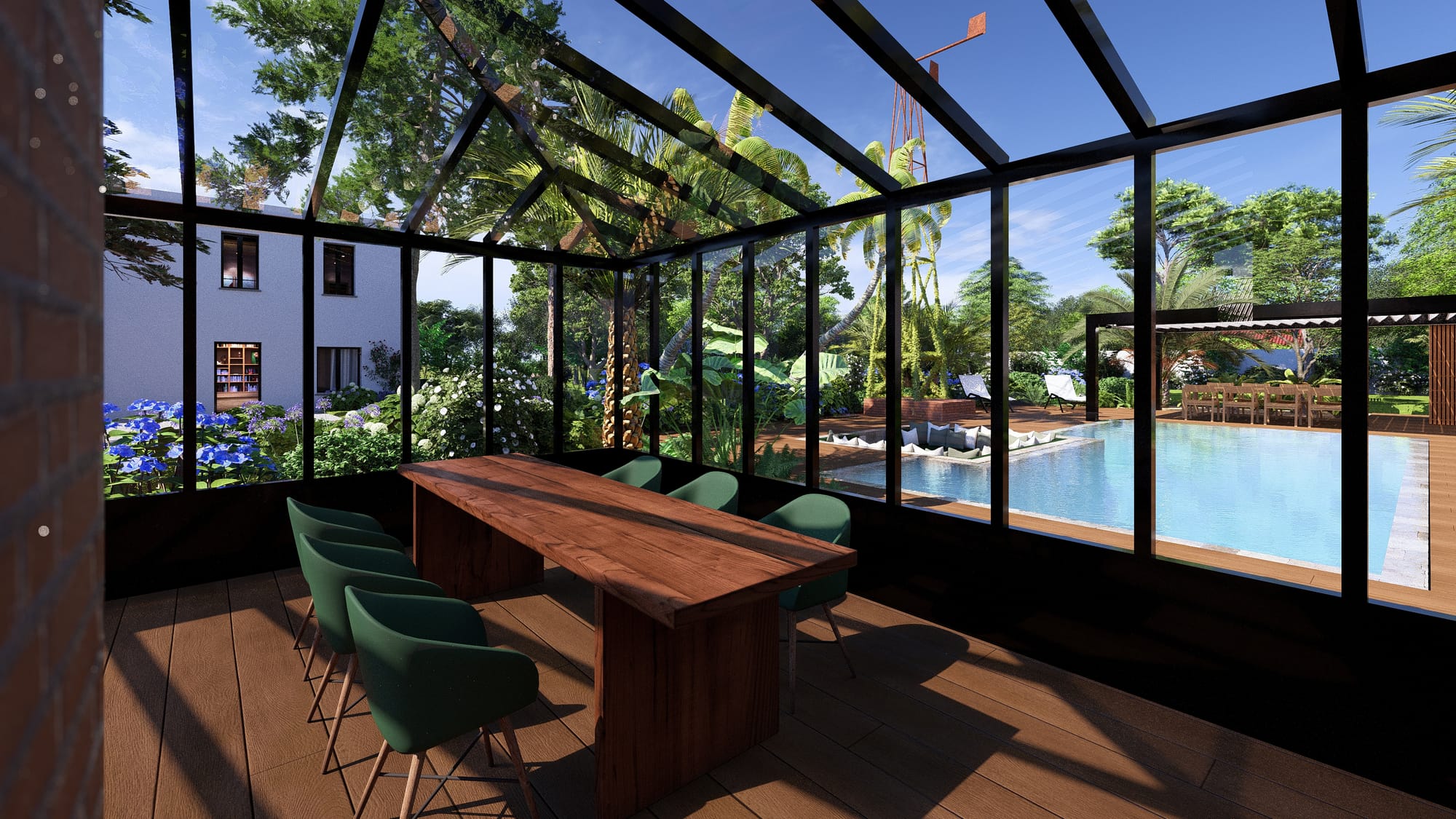 Symbiose entre exotique et bohémien 