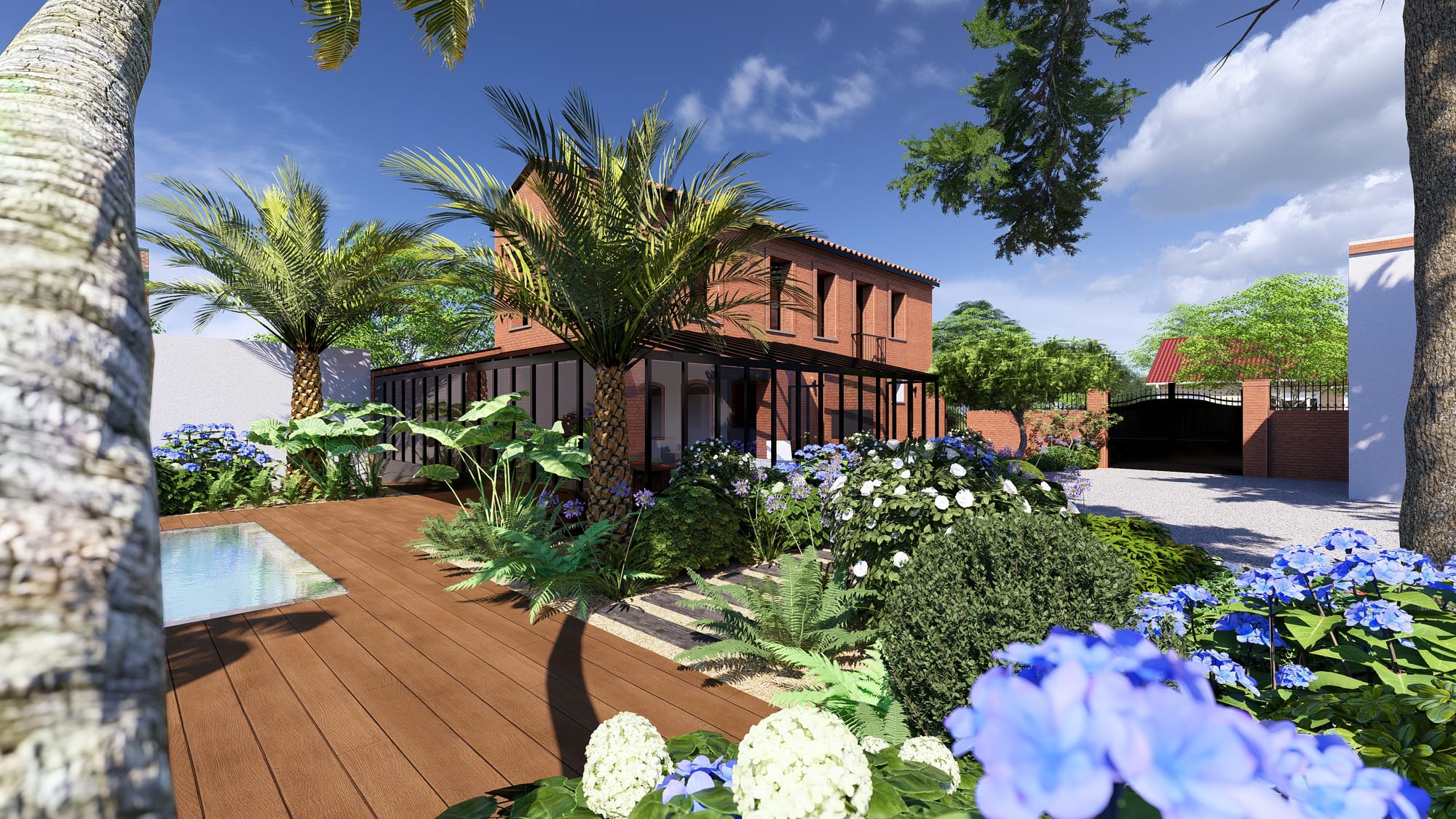 Symbiose entre exotique et bohémien 