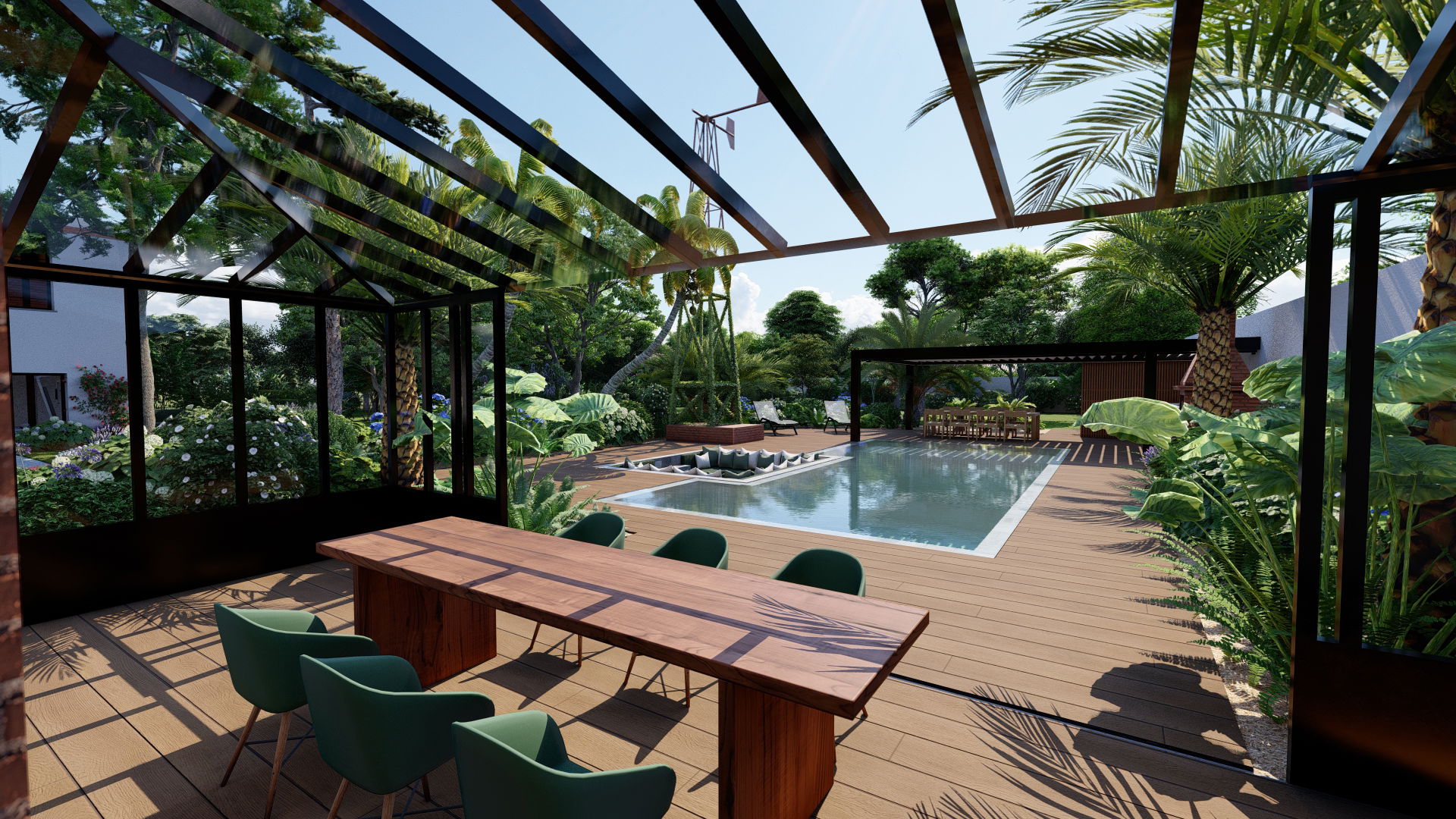 Symbiose entre exotique et bohémien 