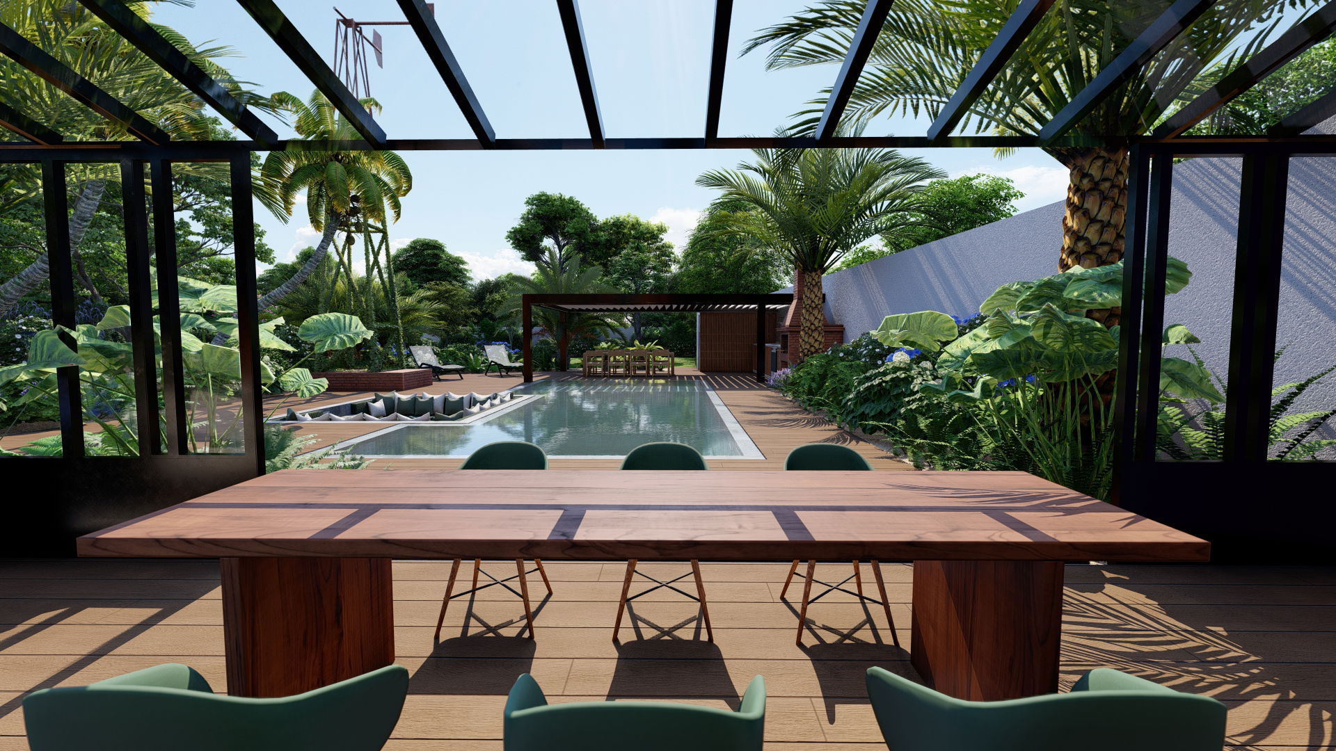 Symbiose entre exotique et bohémien 