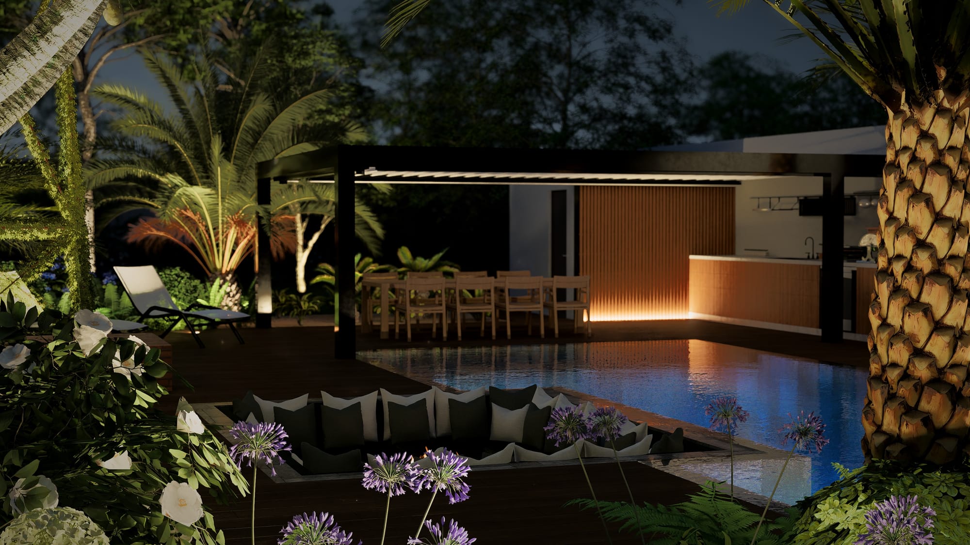 Symbiose entre exotique et bohémien 