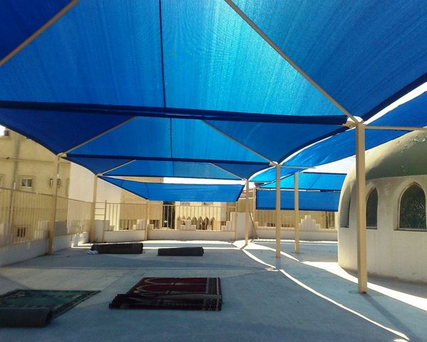 مظلات مساجد 