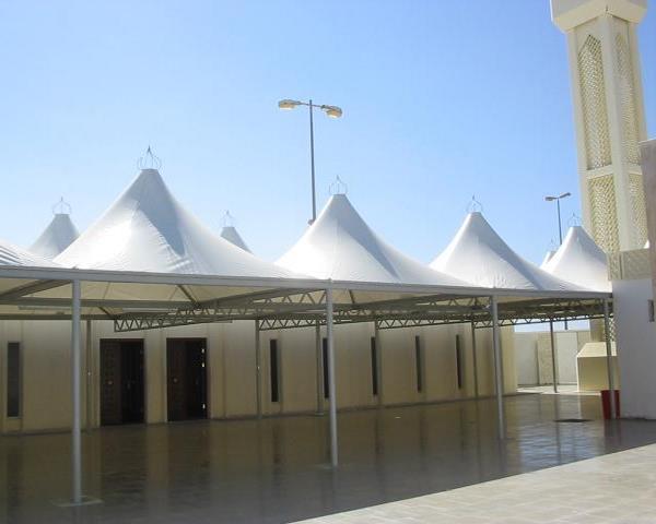 مظلات مساجد 