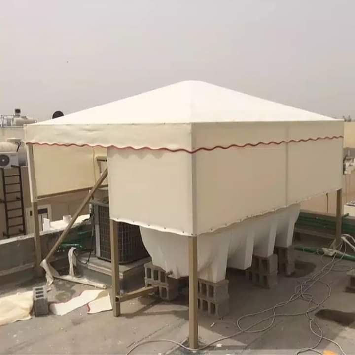 تغطية خزانات المياة