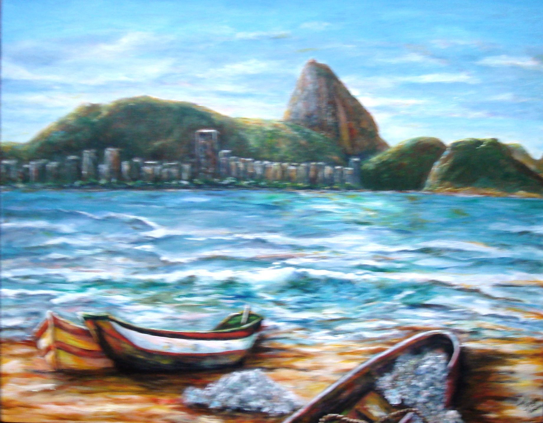 CIDADE MARAVILHOSA ast 80 x 100