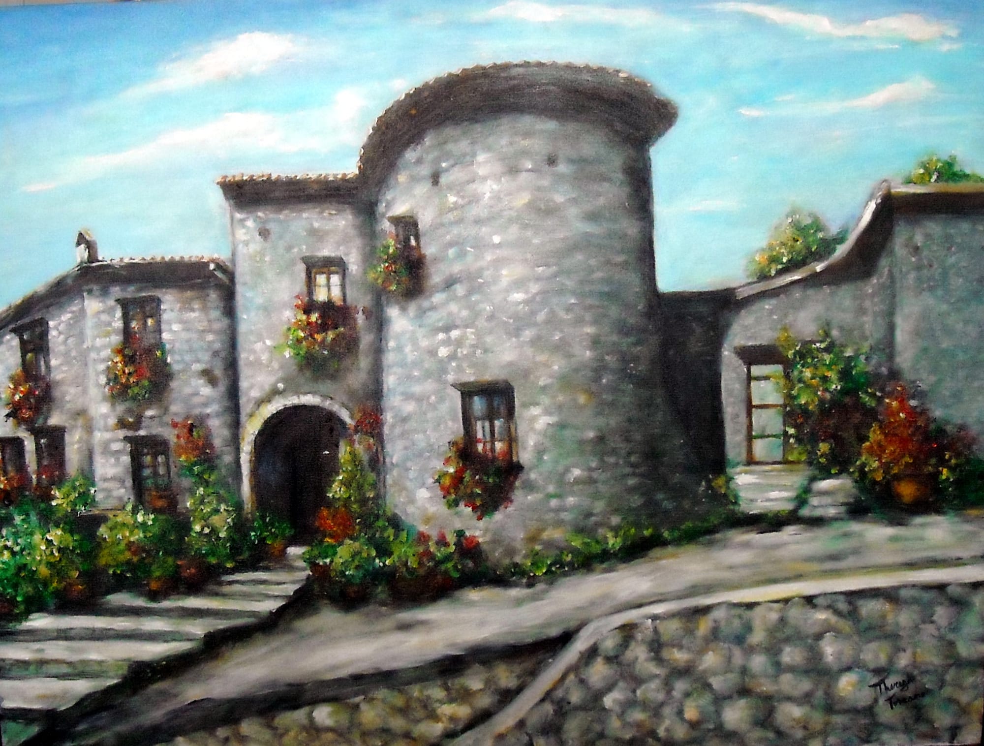 MARSICOVETERE  (Basilicata- Itália) ast 60 x 80