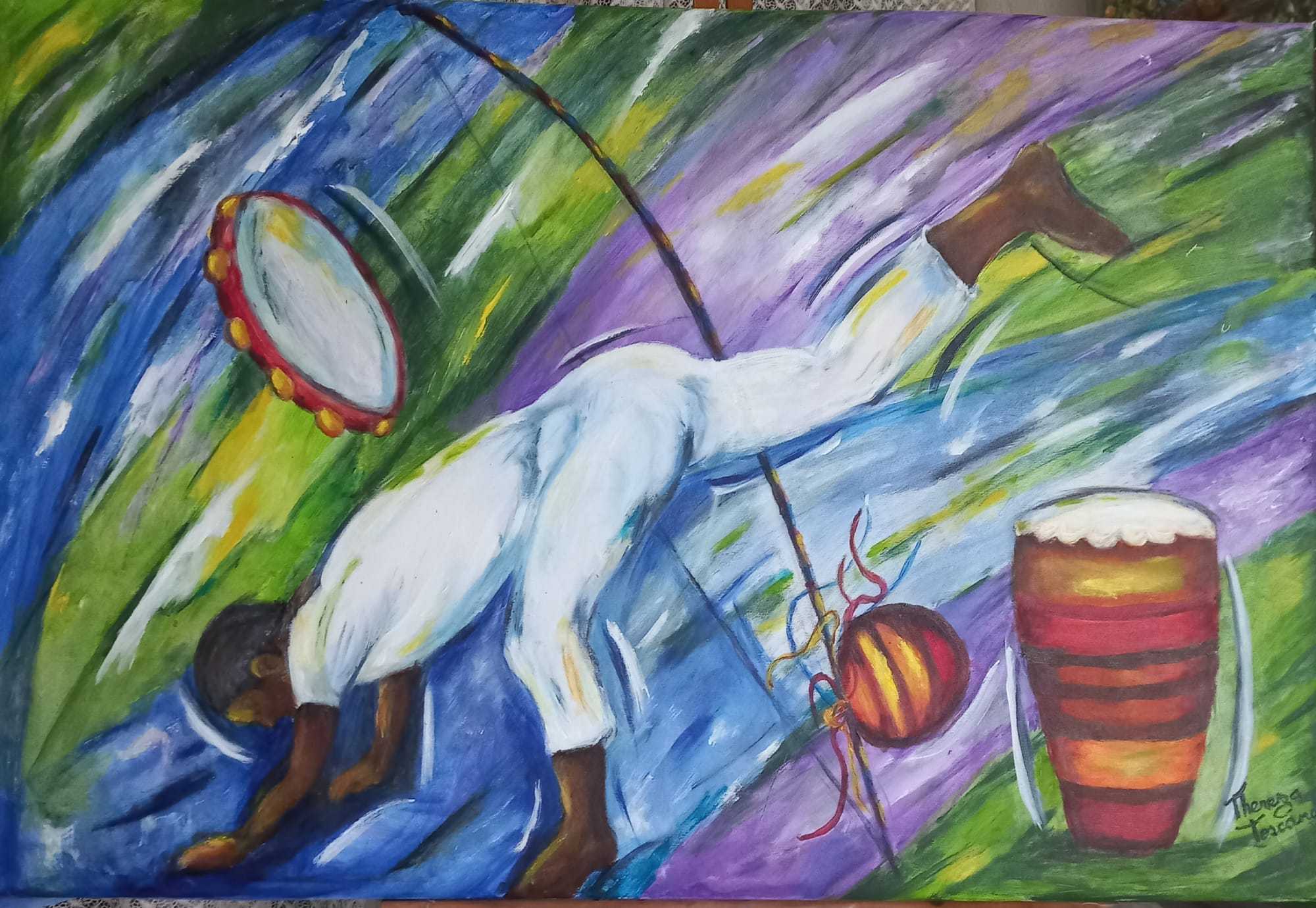 CAPOEIRA II ast 60 x 80