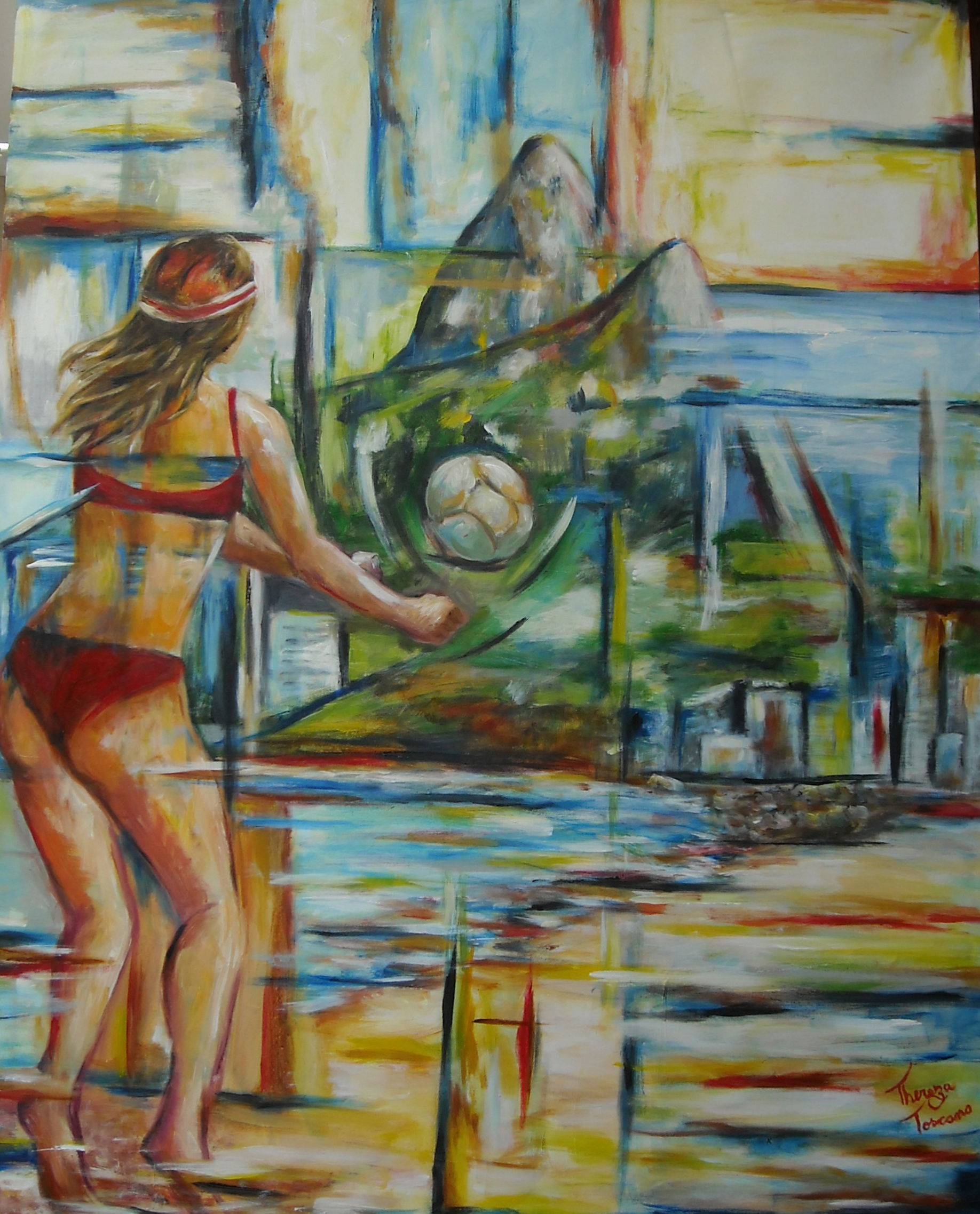 GAROTA DE IPANEMA (vôlei feminino) ast 100 x 80