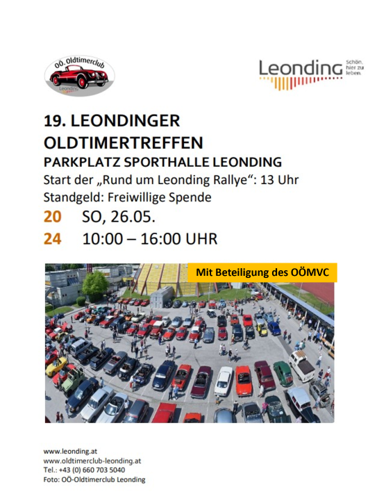 Oltimertreffen Leonding