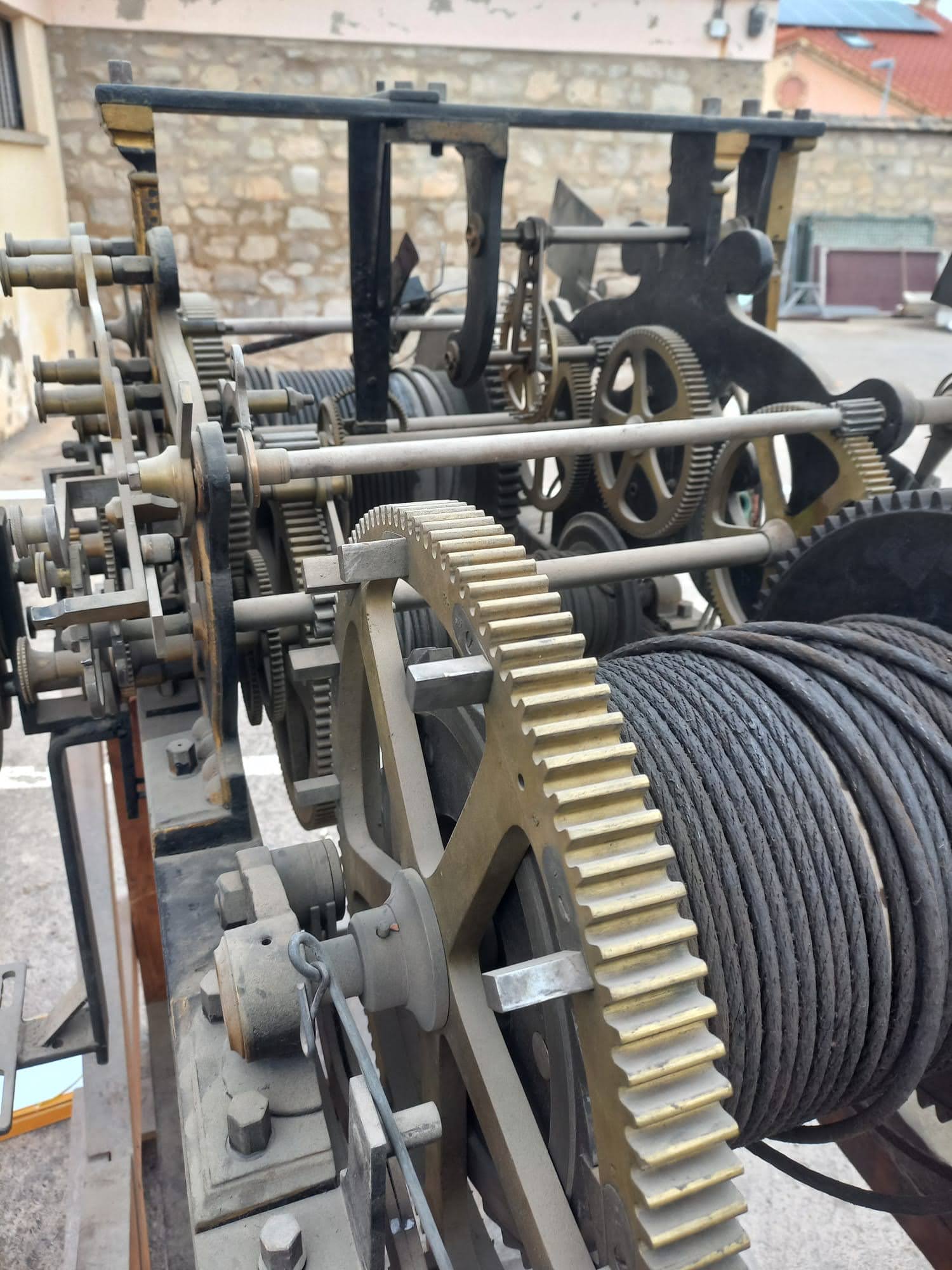 Antiguo reloj de torre de Tudela