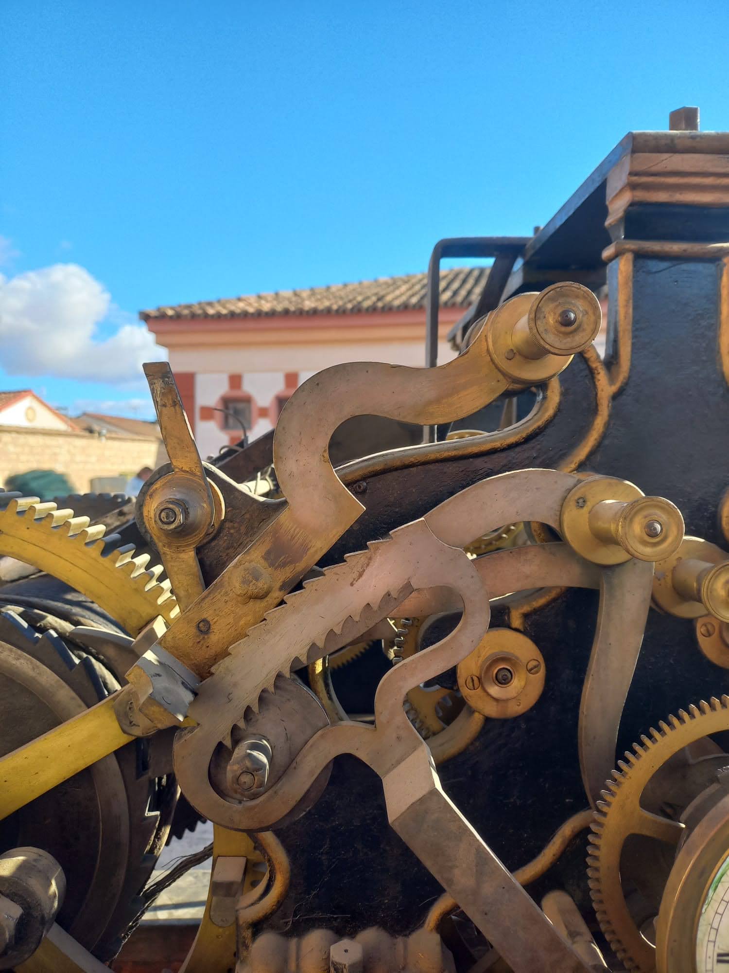 Antiguo reloj de torre de Tudela