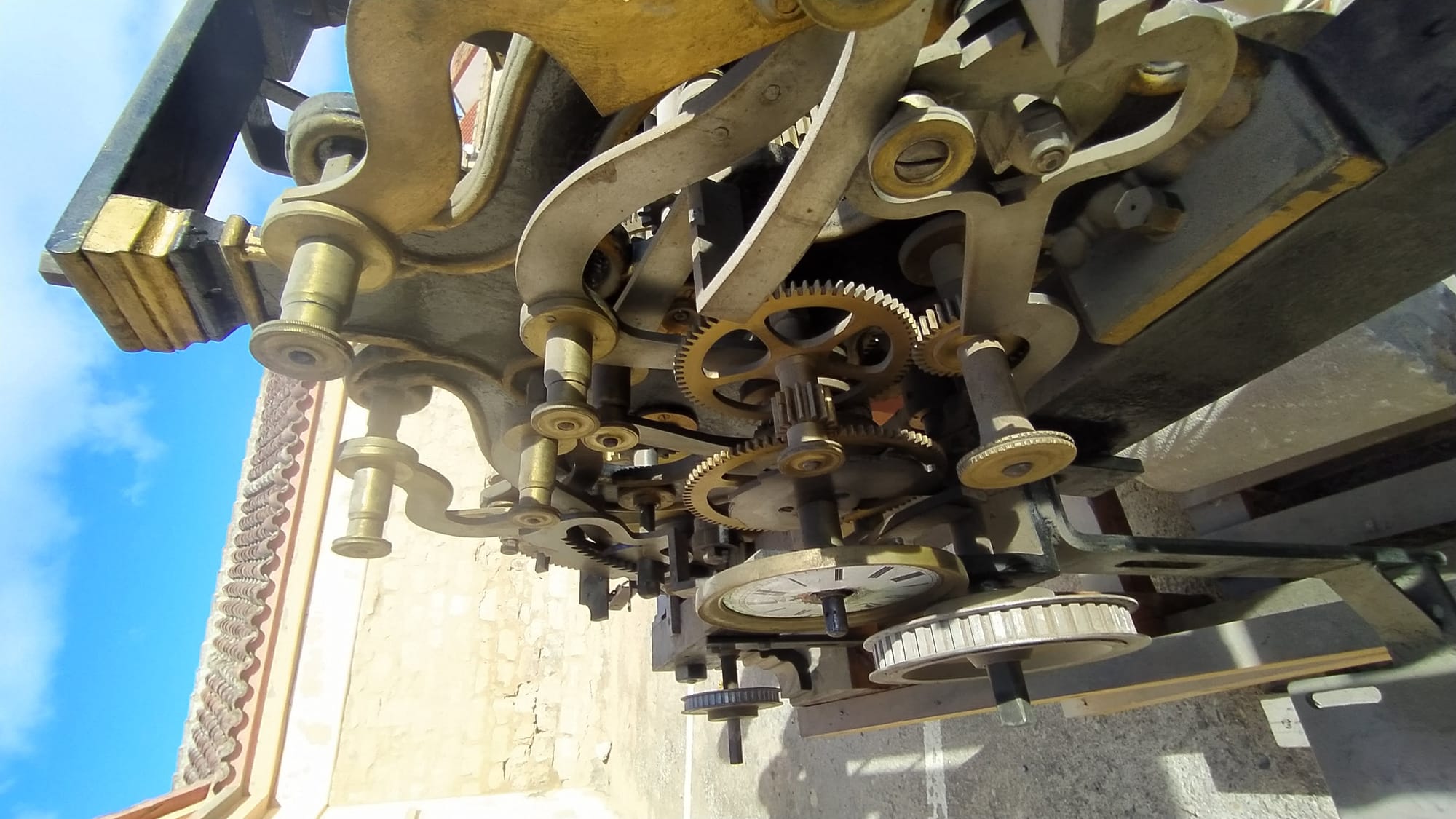 Antiguo reloj de torre de Tudela