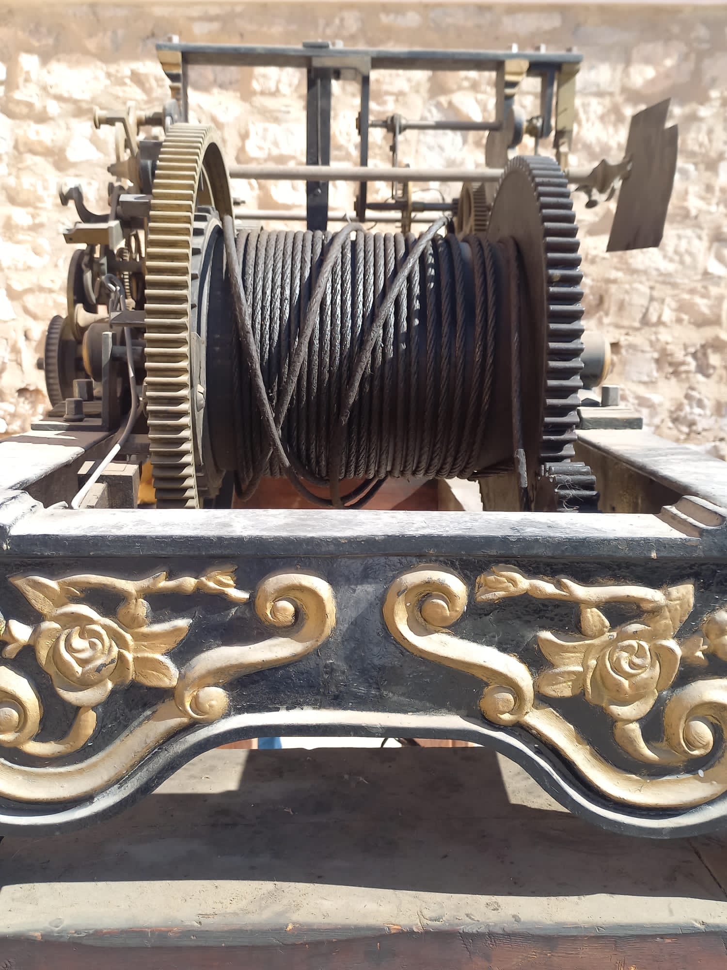 Antiguo reloj de torre de Tudela