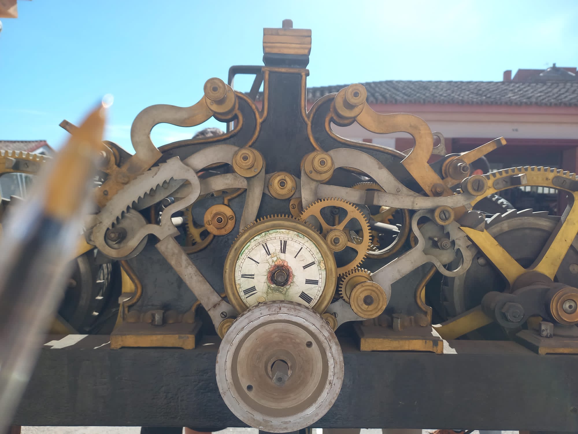 Antiguo reloj de torre de Tudela