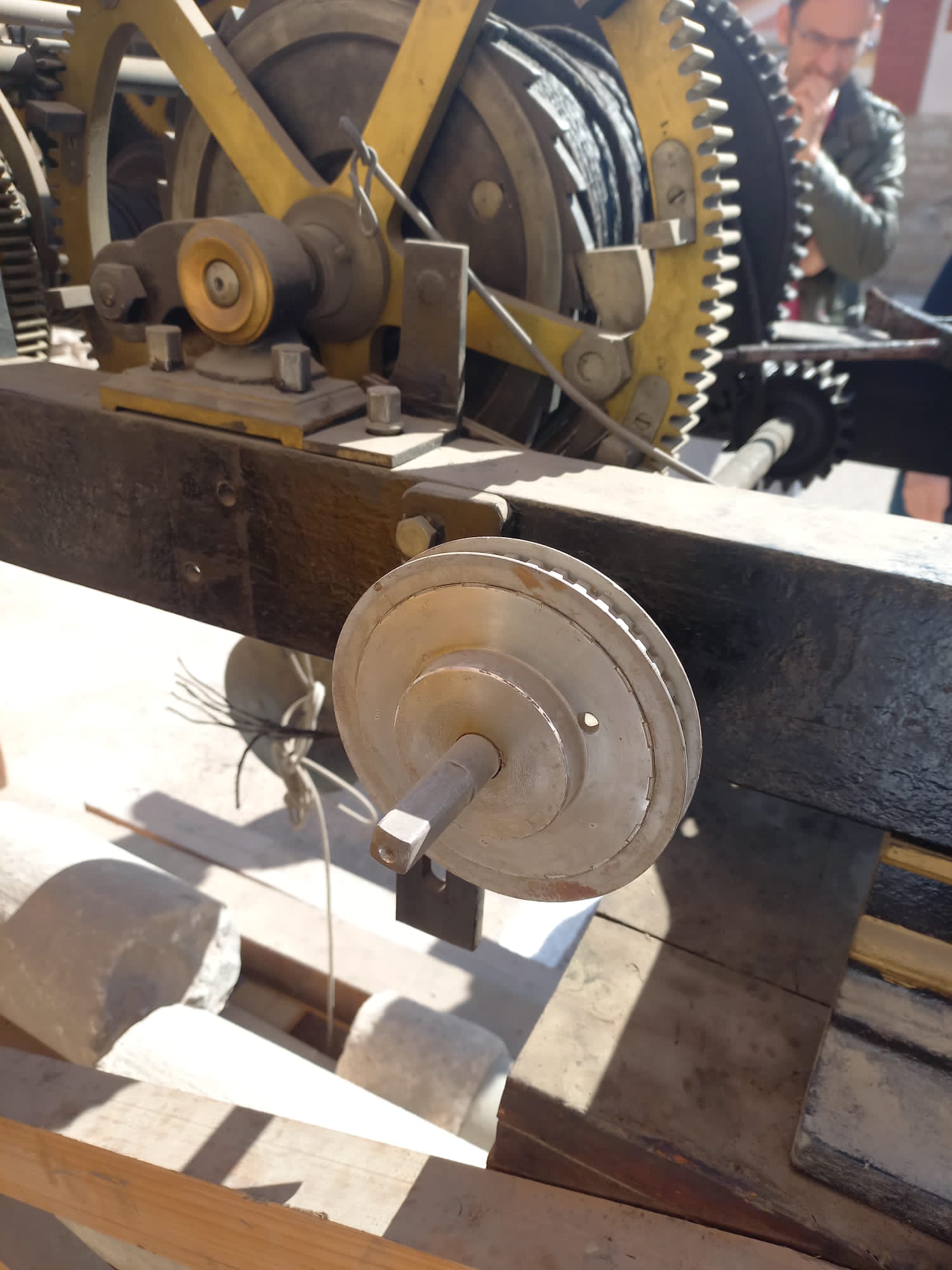 Antiguo reloj de torre de Tudela