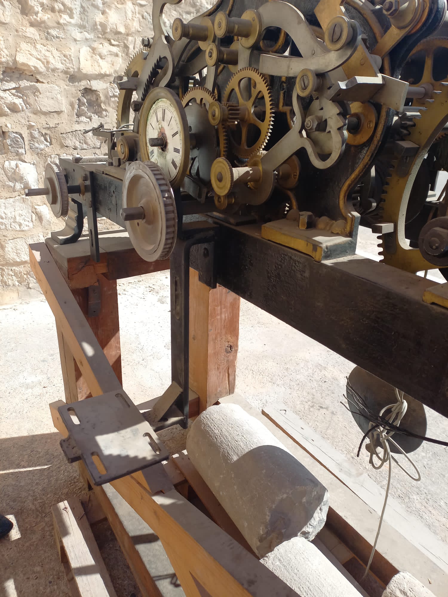 Antiguo reloj de torre de Tudela