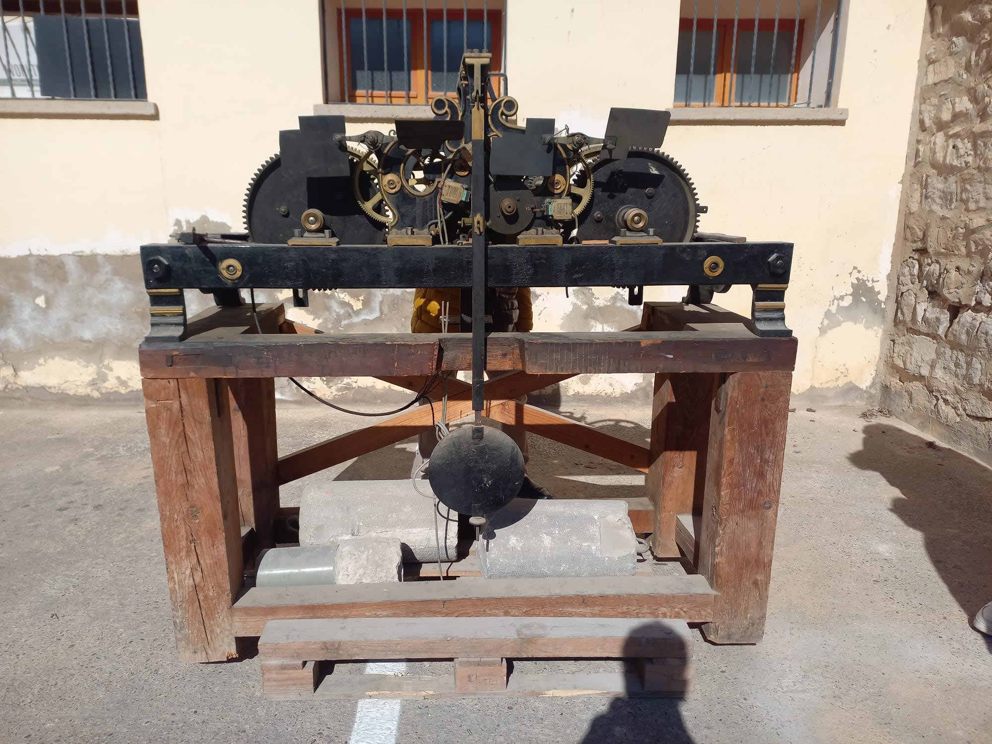 Antiguo reloj de torre de Tudela