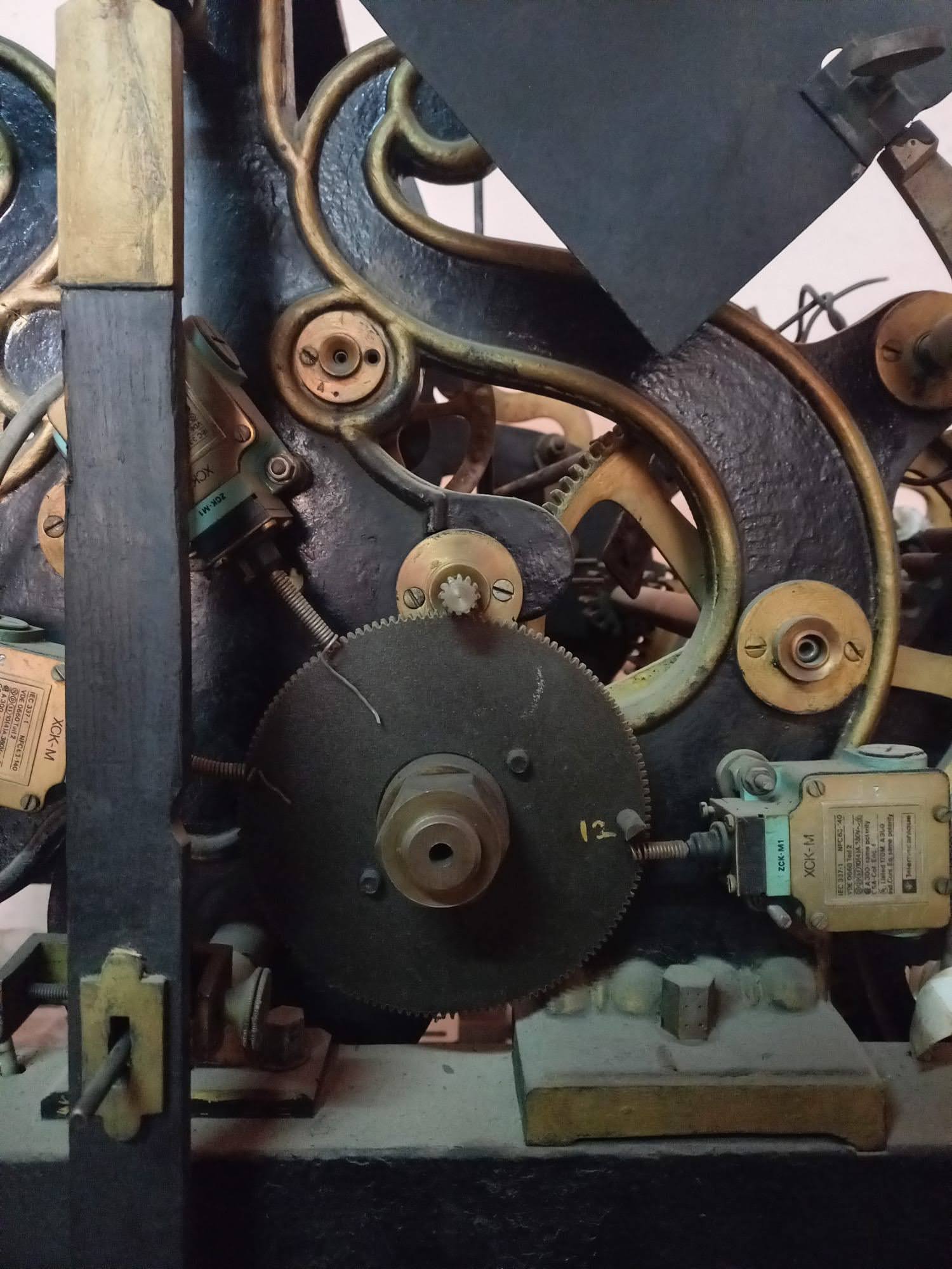 Antiguo reloj de torre de Tudela