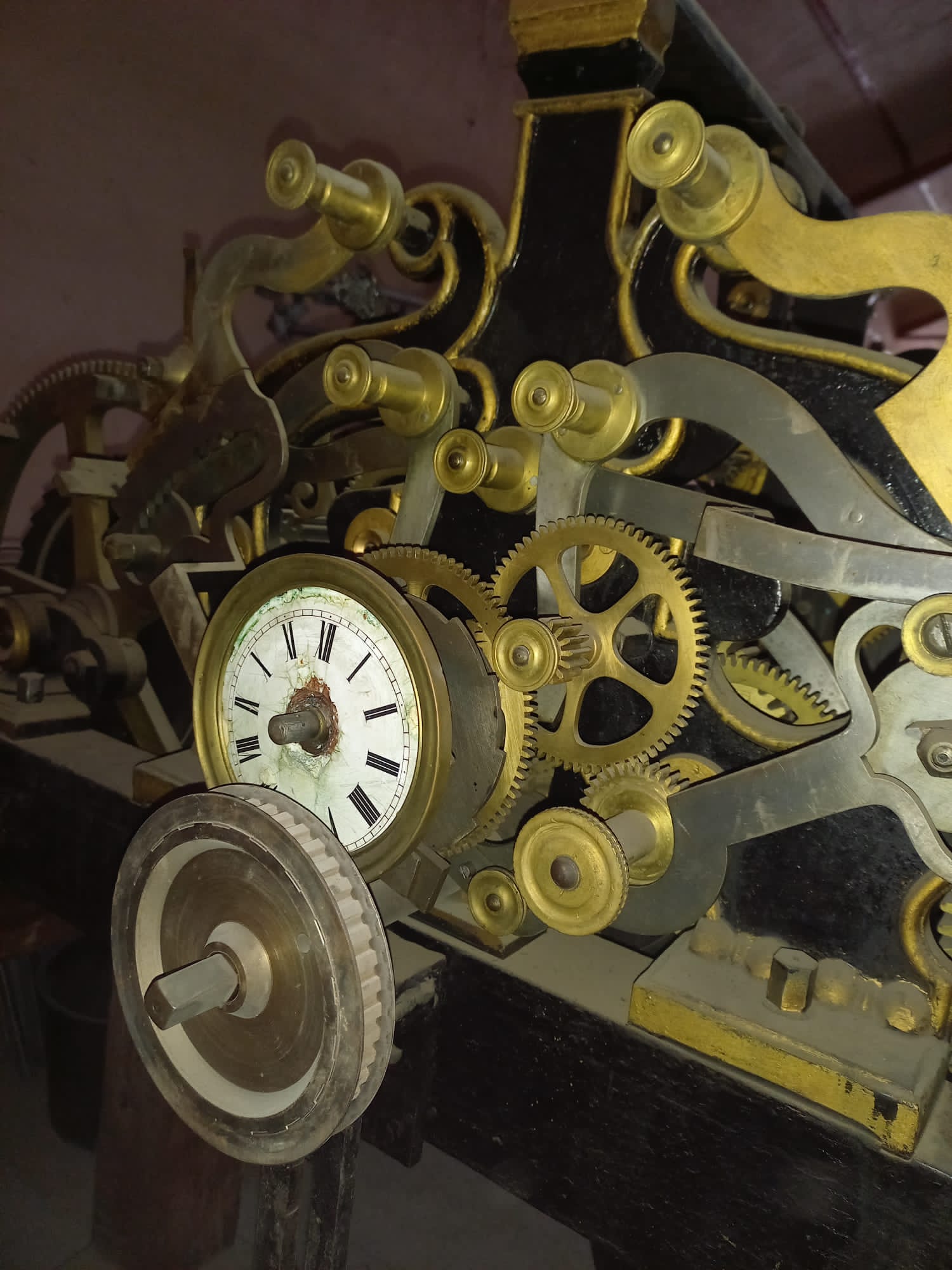 Antiguo reloj de torre de Tudela