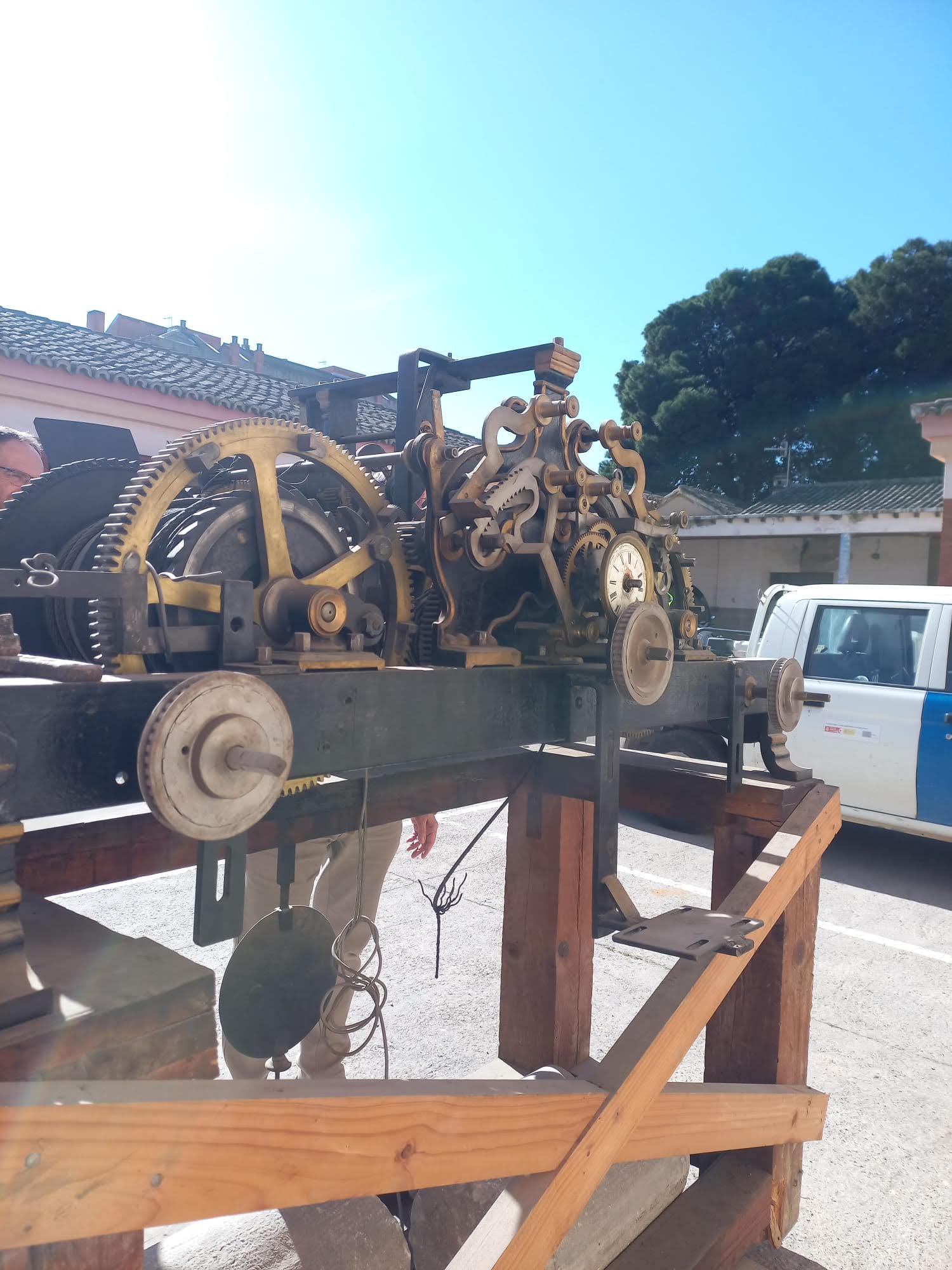 Antiguo reloj de torre de Tudela