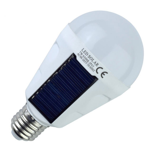 LED solar bulb