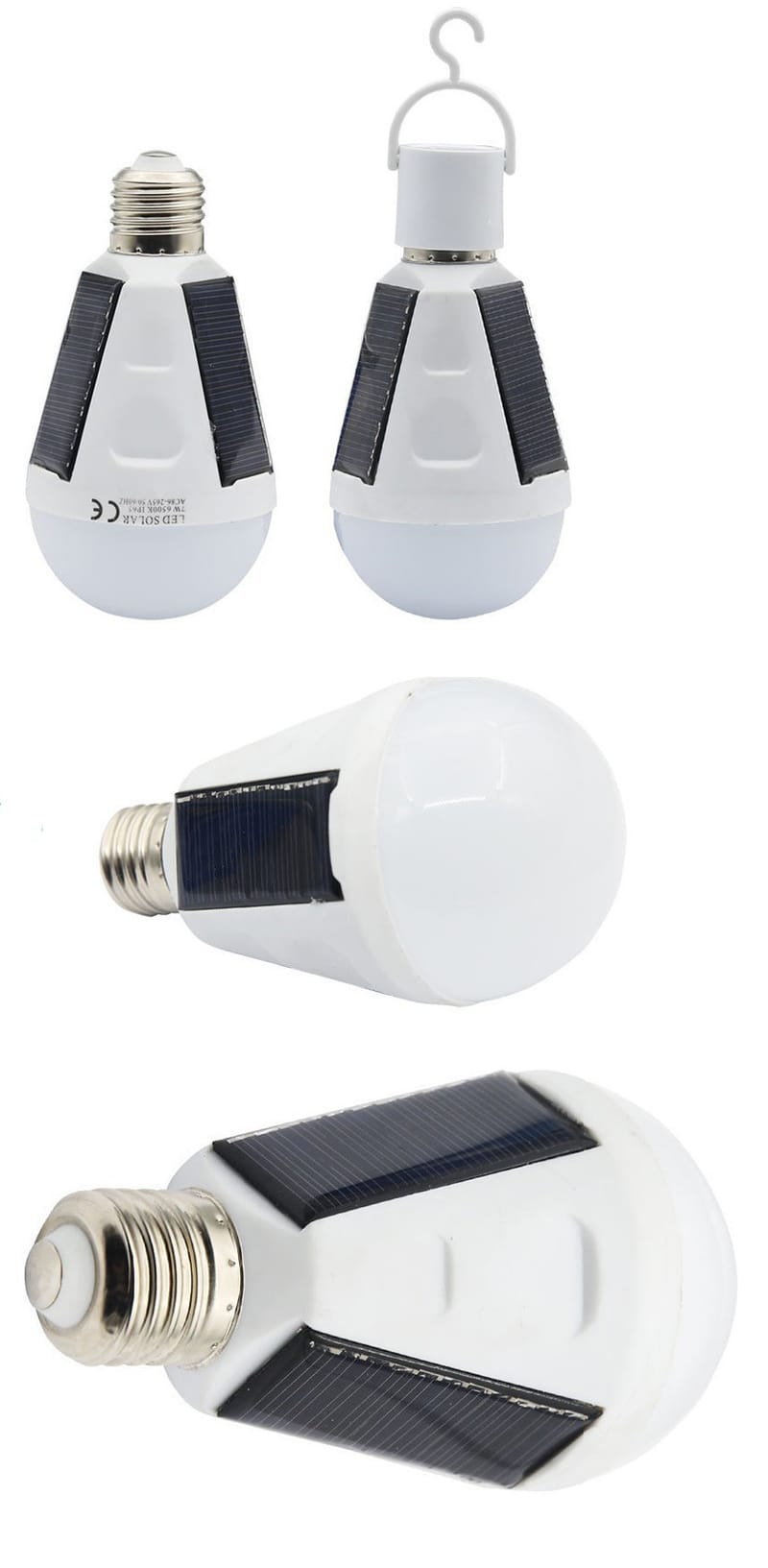 7W - 12W LED solar bulb